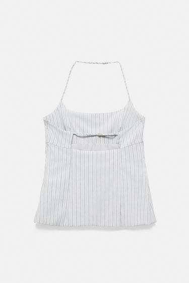Striped halter top — Striped 8