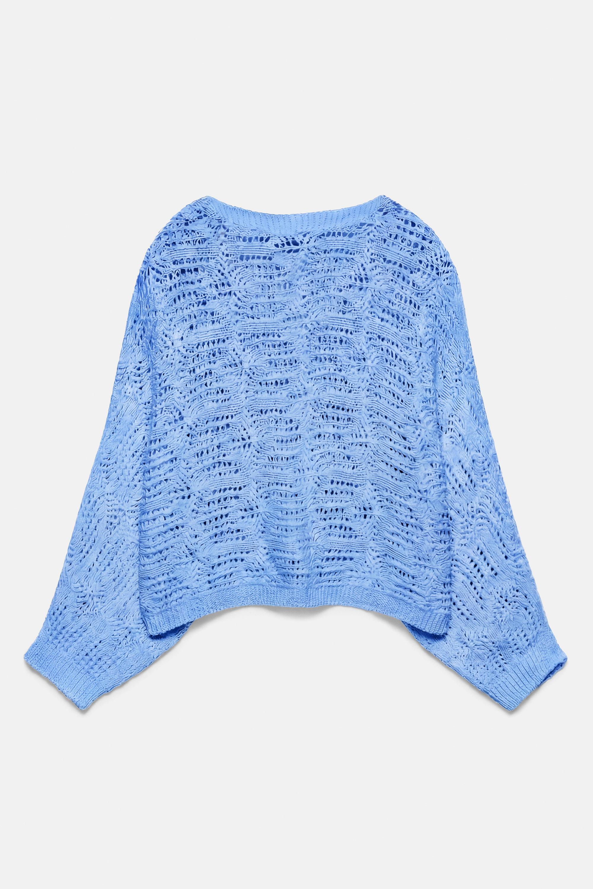 Ajurlu hırka - Görsel 2