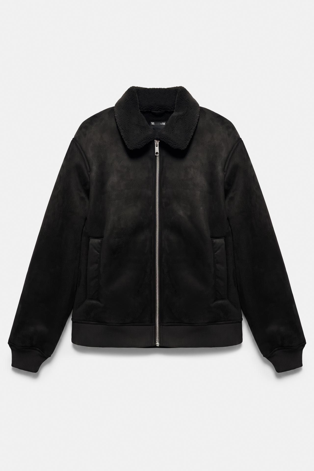 Combined double-faced jacket — Black
