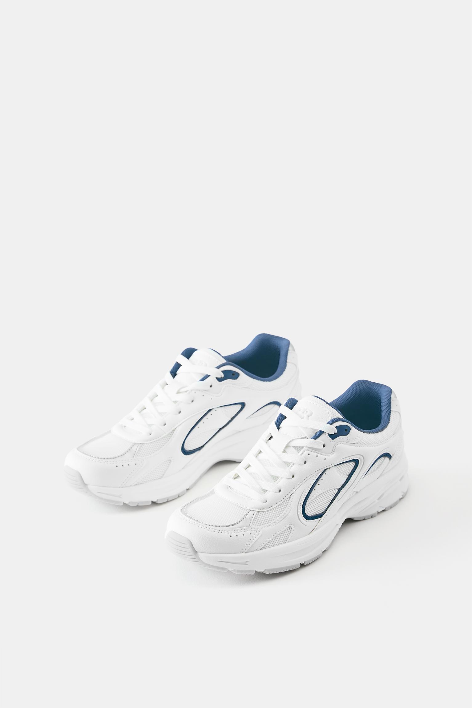 Multi-piece trainers — White