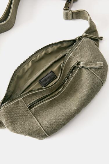 Canvas belt bag — Khaki 6