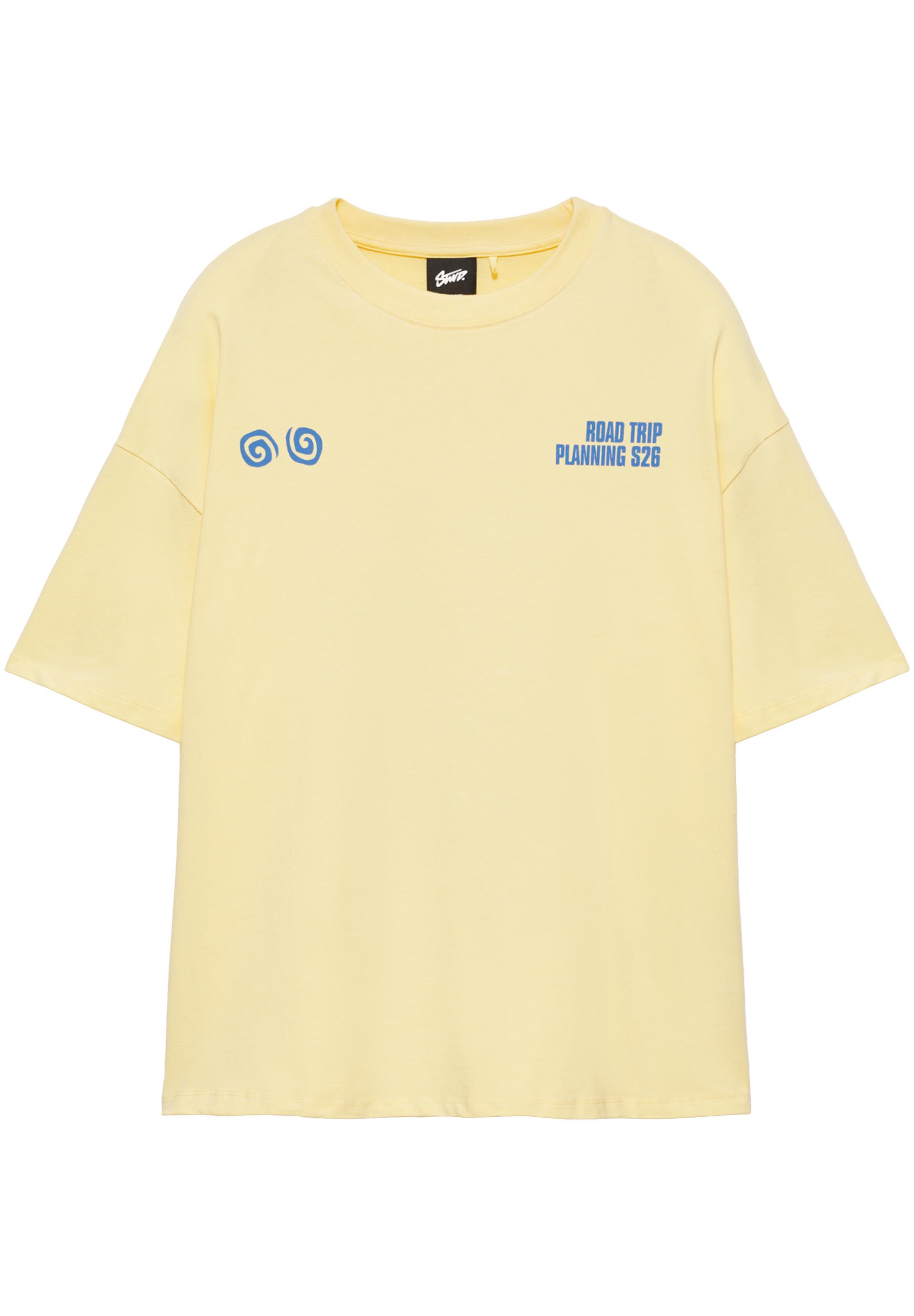 STWD Road Trip graphic T-shirt — Yellow
