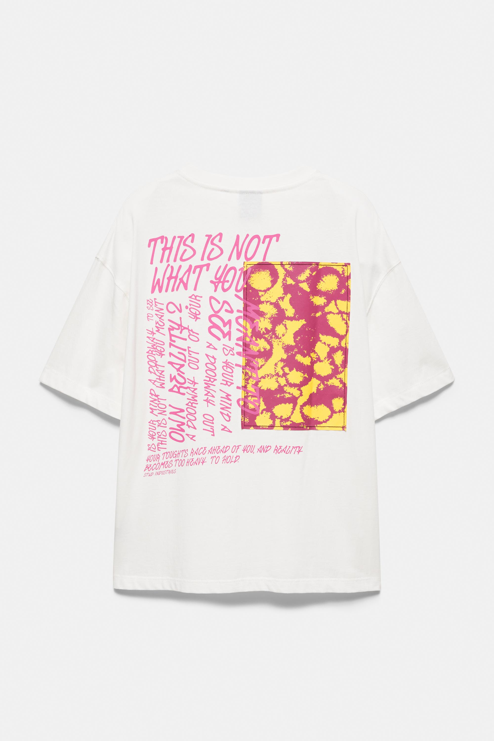 STWD graphic boxy T-shirt — White