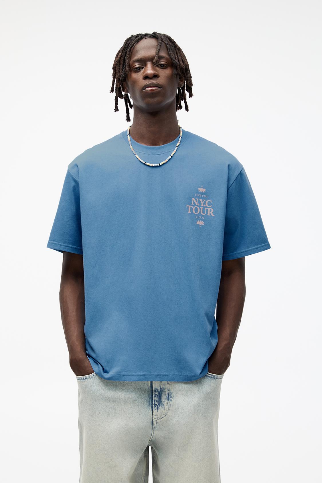 NYC graphic T-shirt - PULL&BEAR