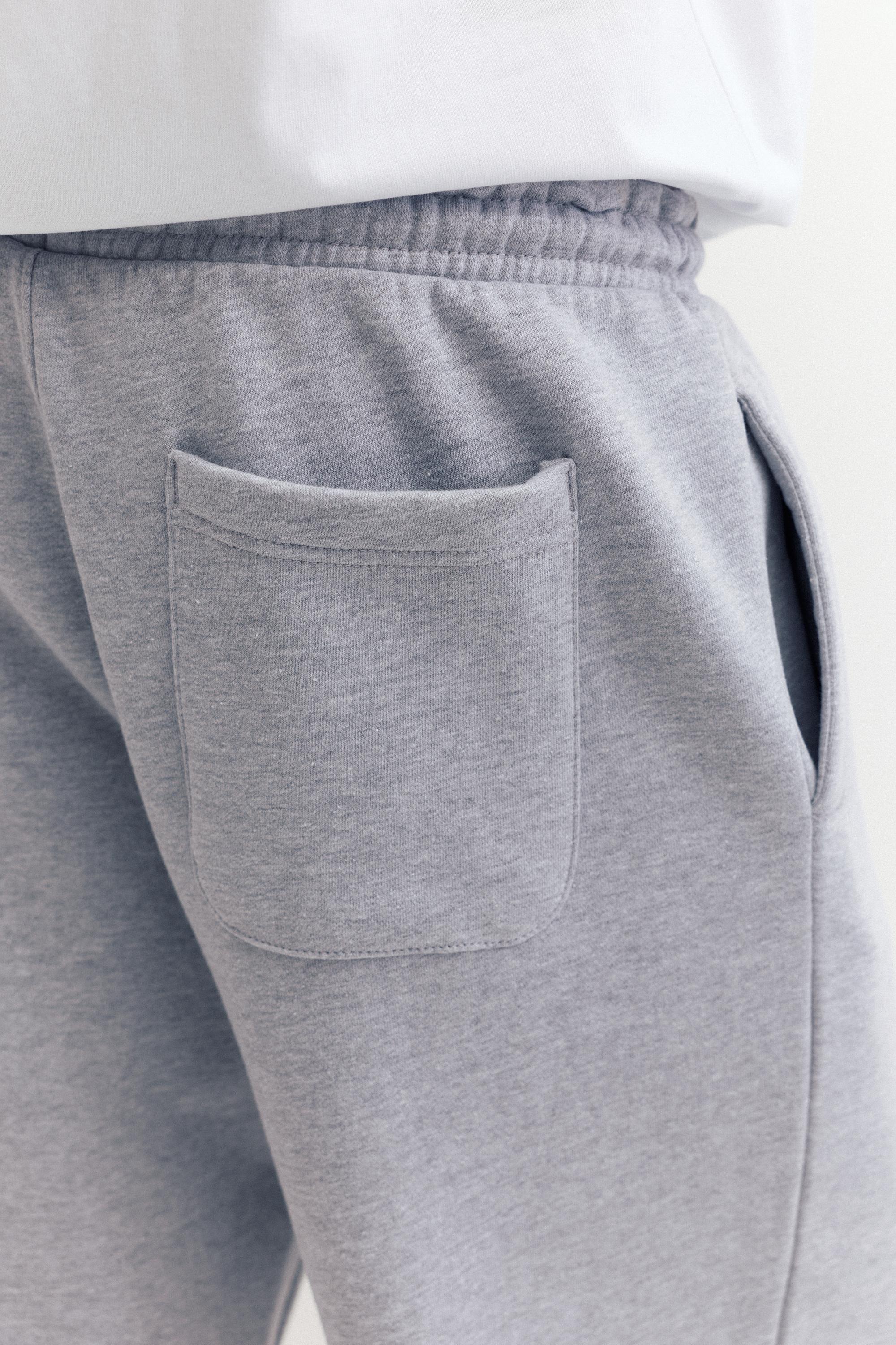 STWD joggers — Grey marl