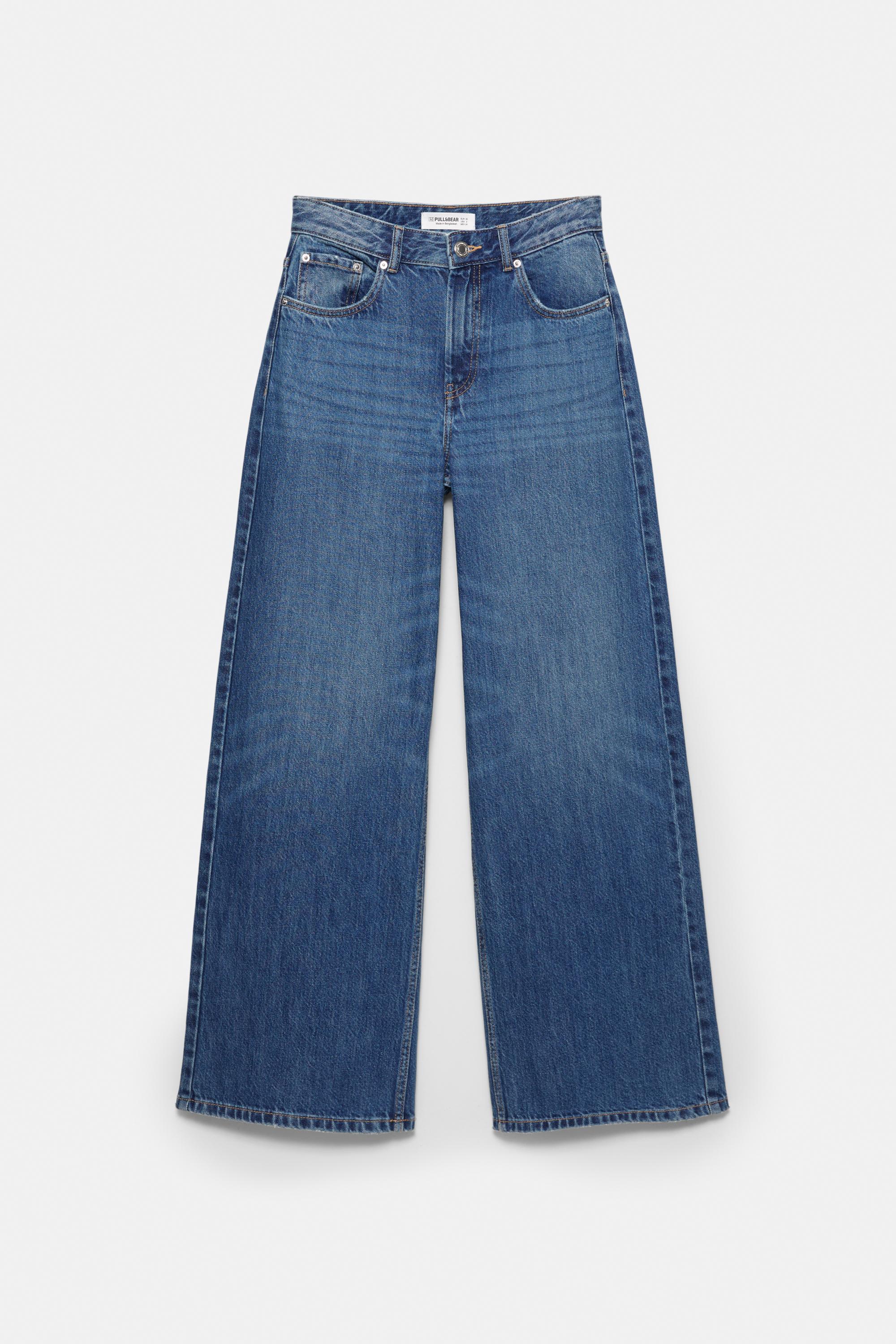 Oversize baggy jeans — Deep blue