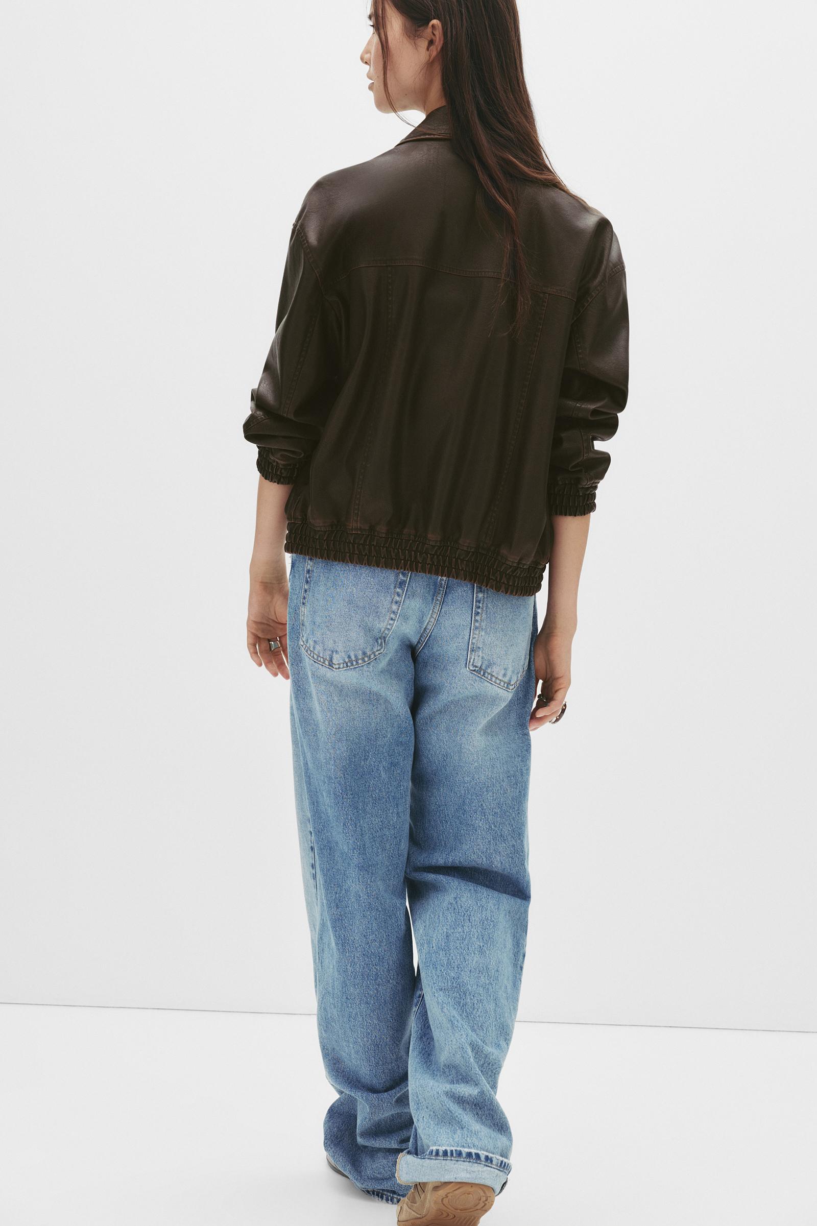 Suni Deri Baba Kesim Ceket - Görsel 106