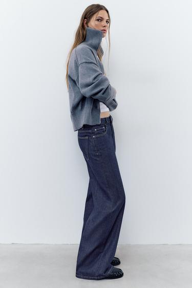 Low-rise baggy jeans — Ink blue 4