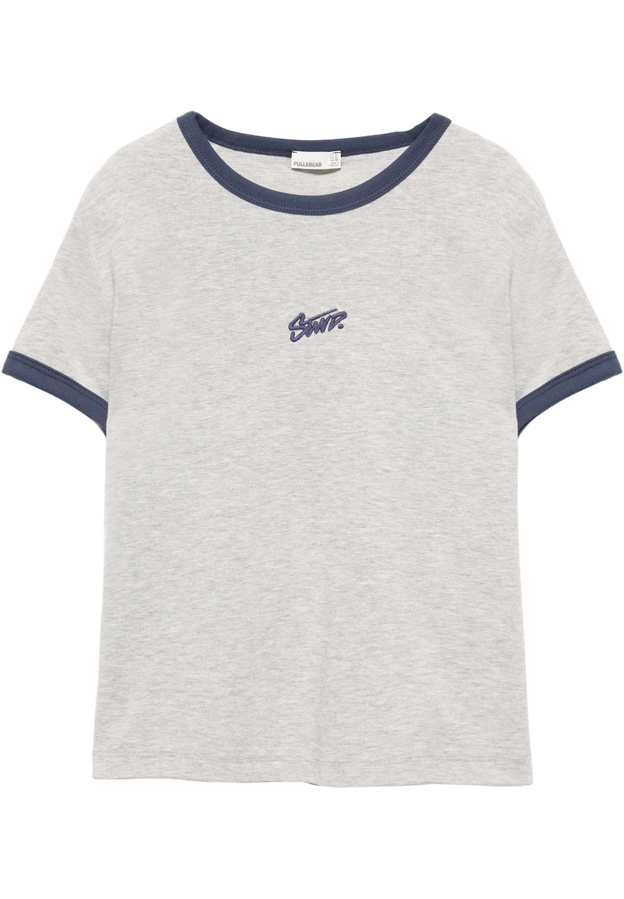 STWD graphic T-shirt — Grey marl