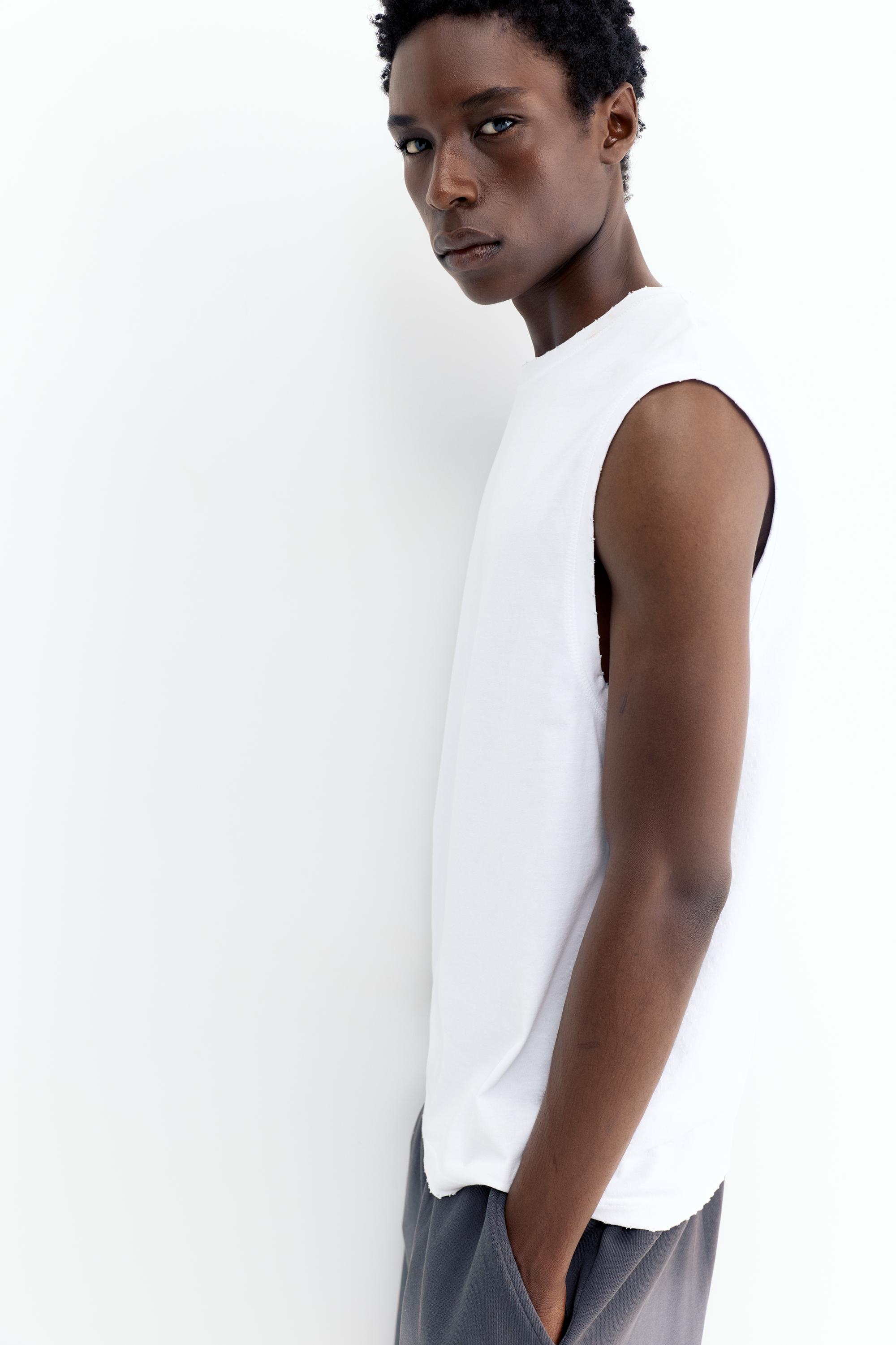 Strappy top — Off white