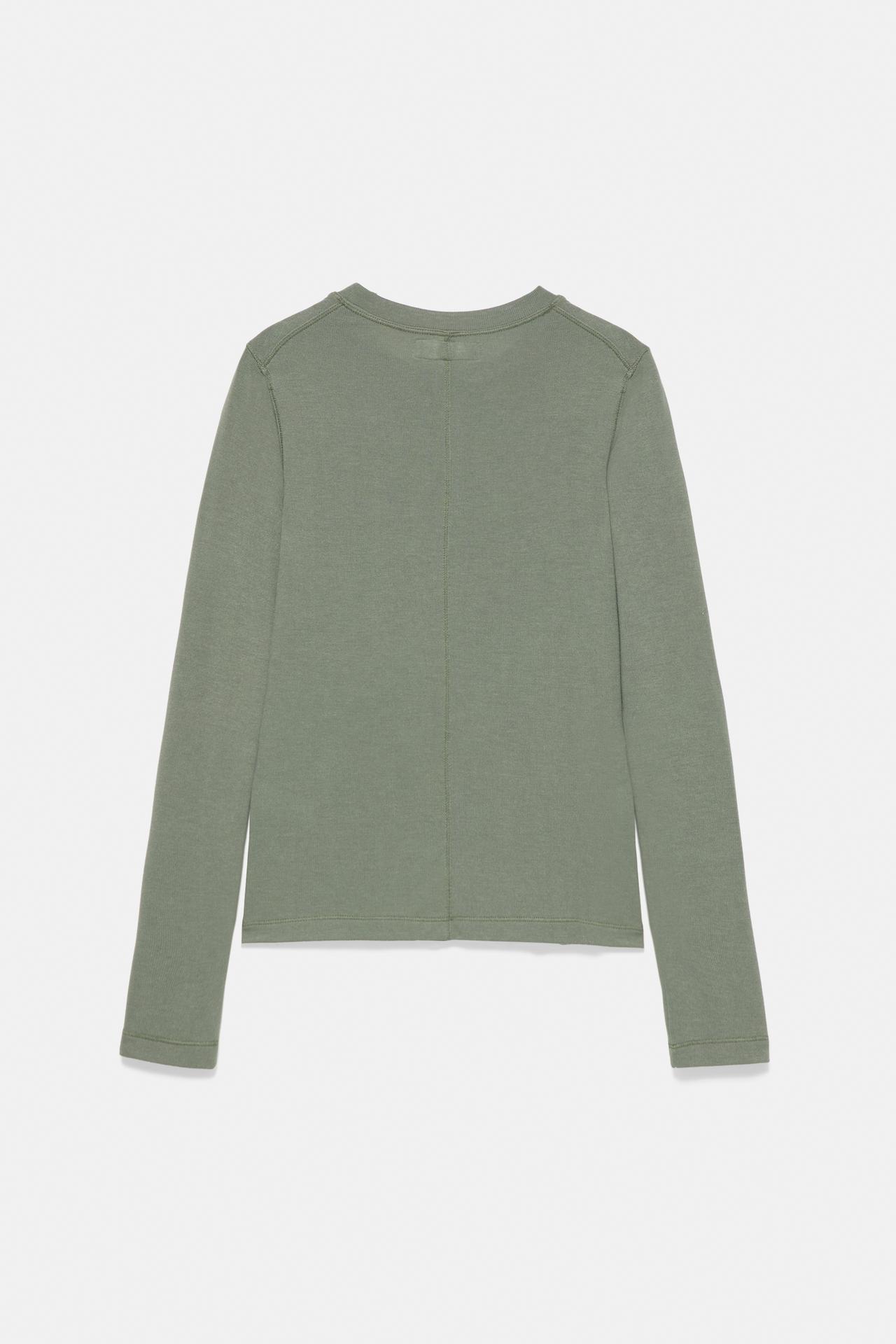 Long sleeve T-shirt — Khaki