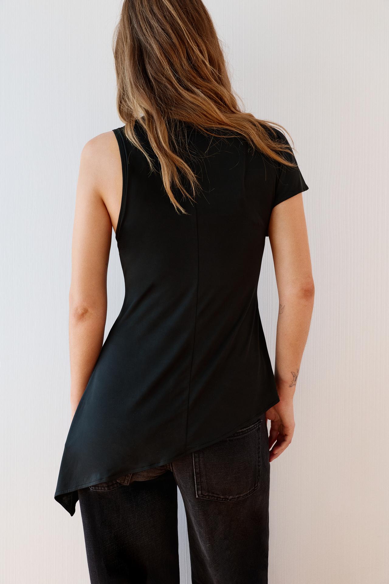 Asymmetric top — Black