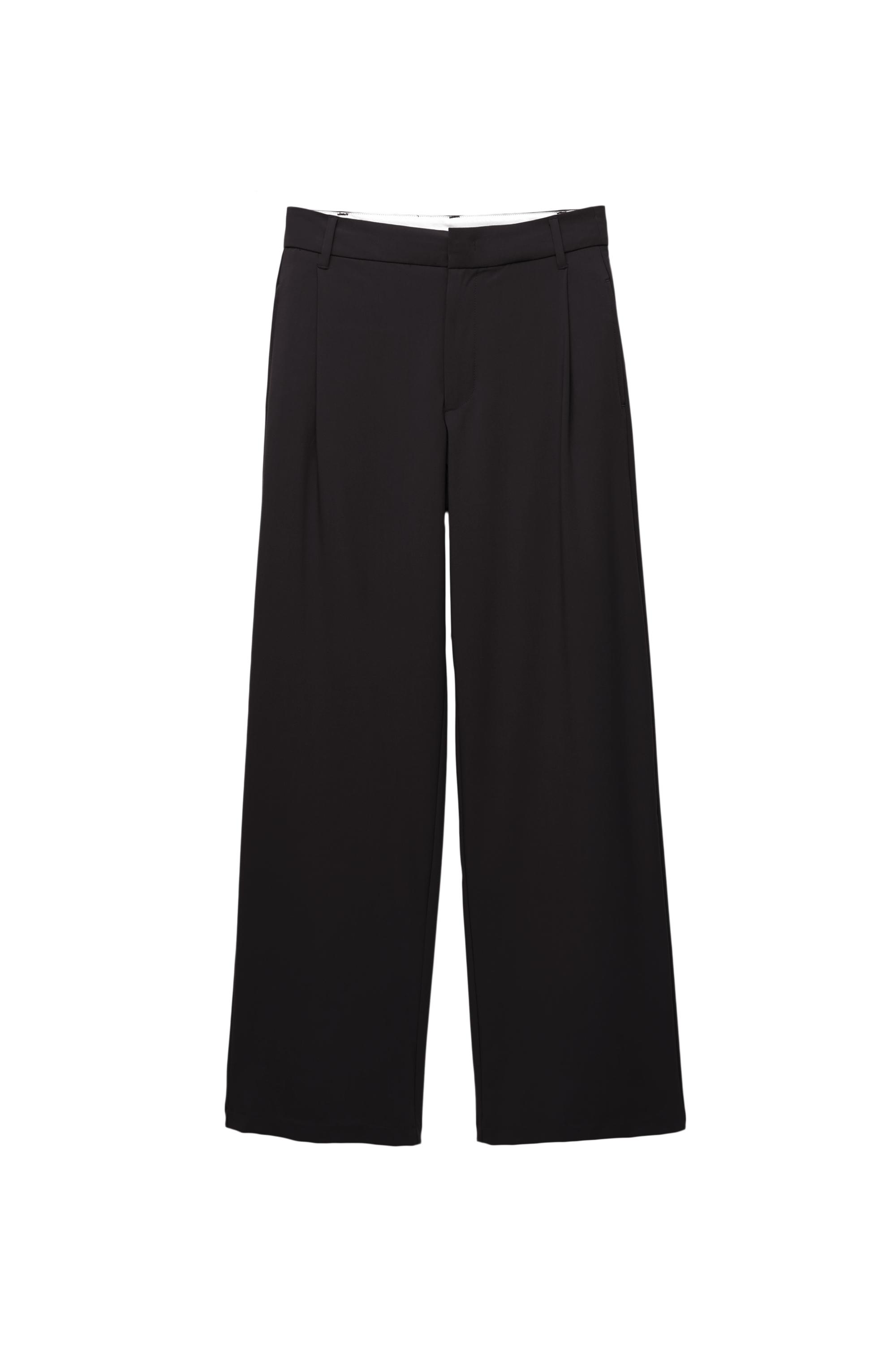 Darted smart trousers