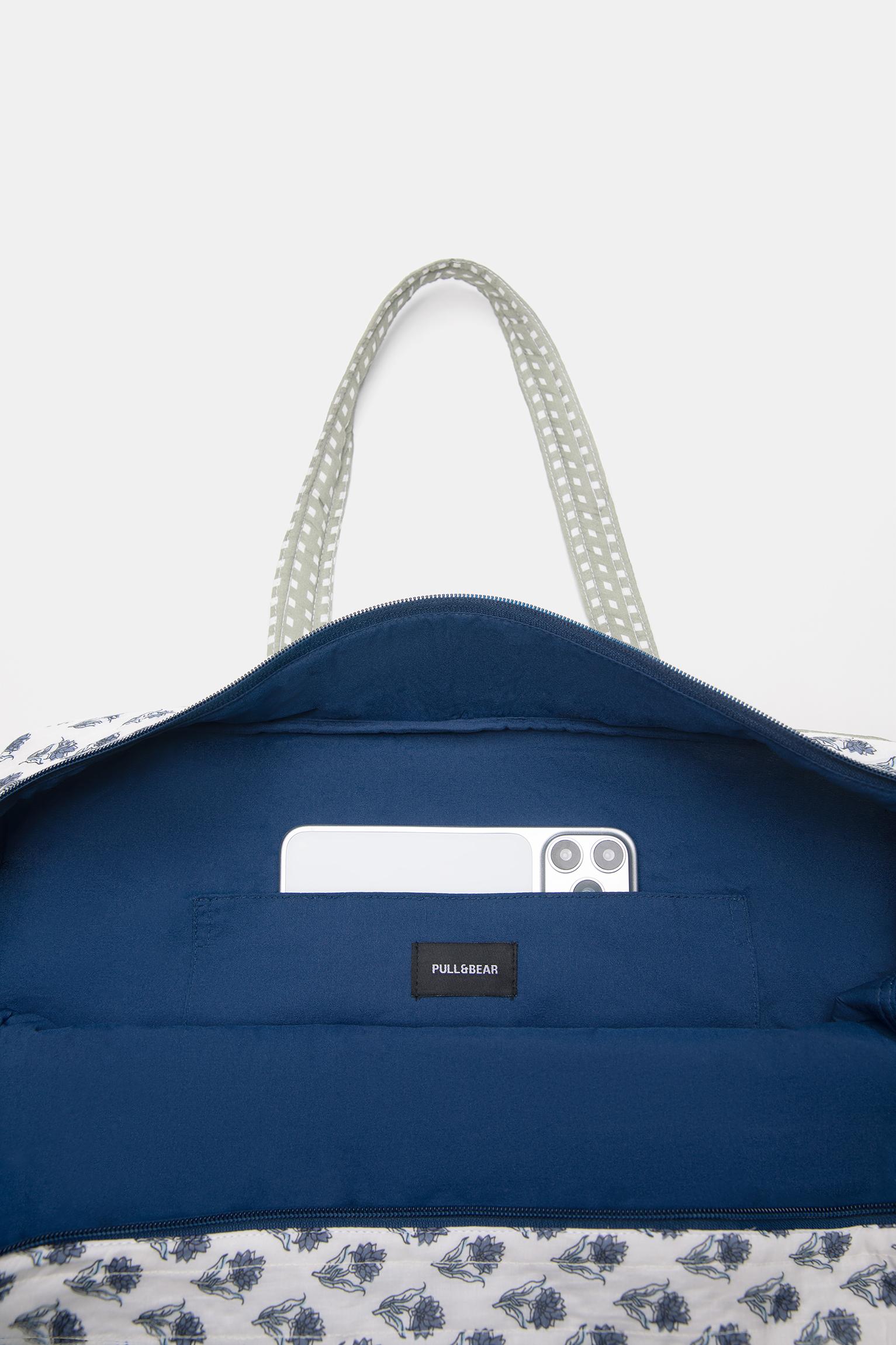 Yamalı tote çanta - Görsel 3