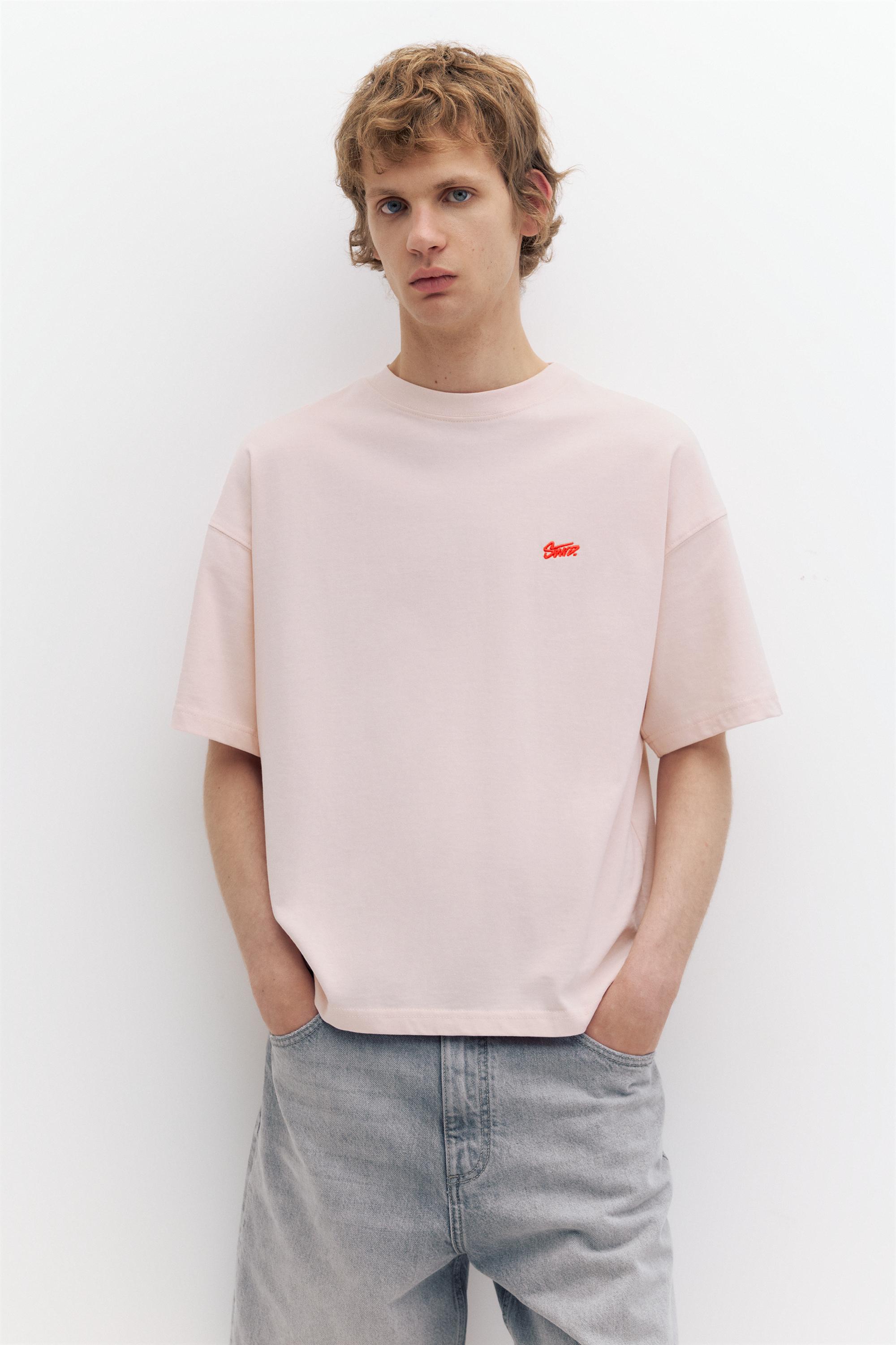 STWD logolu salaş t-shirt - Görsel 99