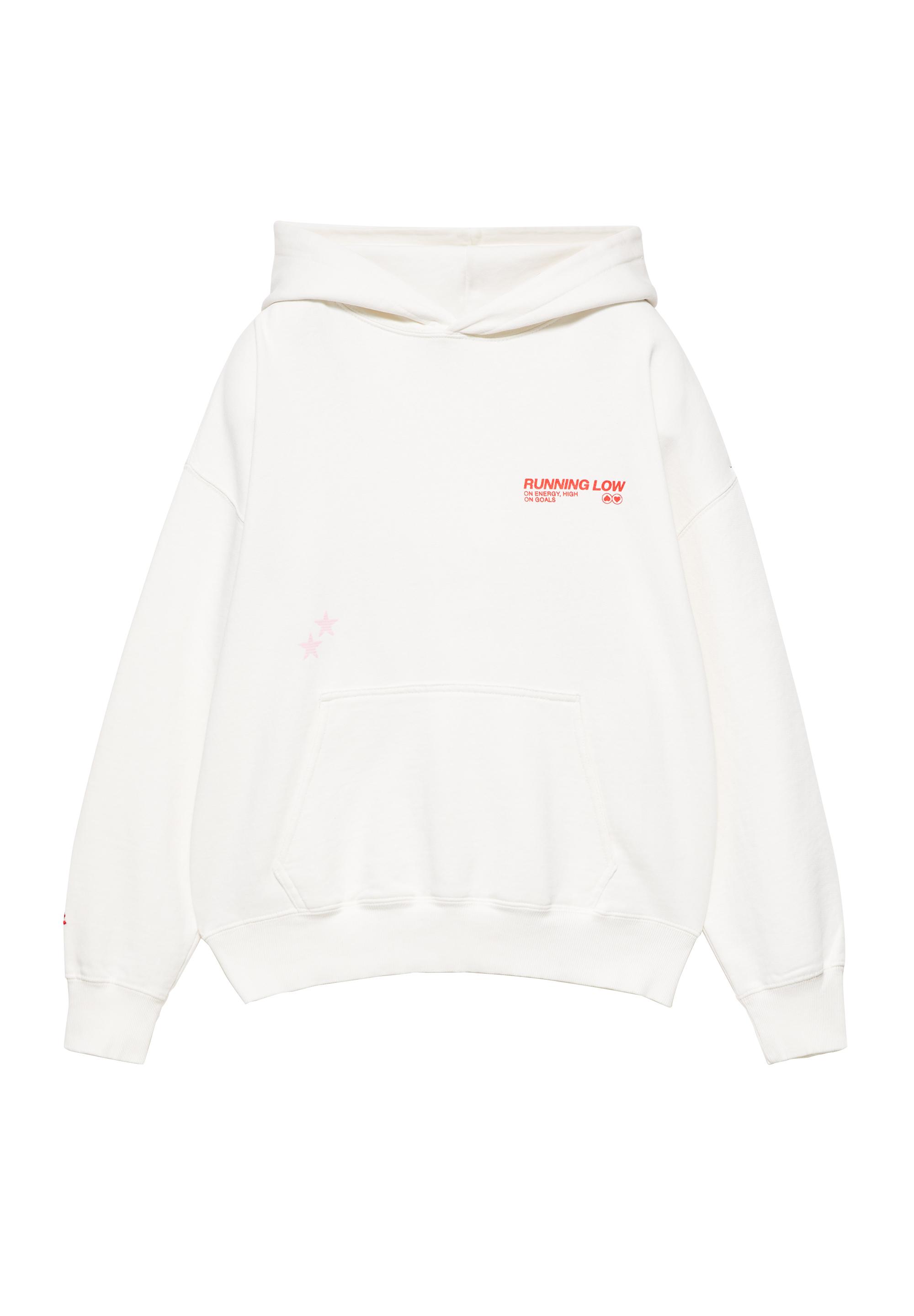 Running graphic hoodie — Ice