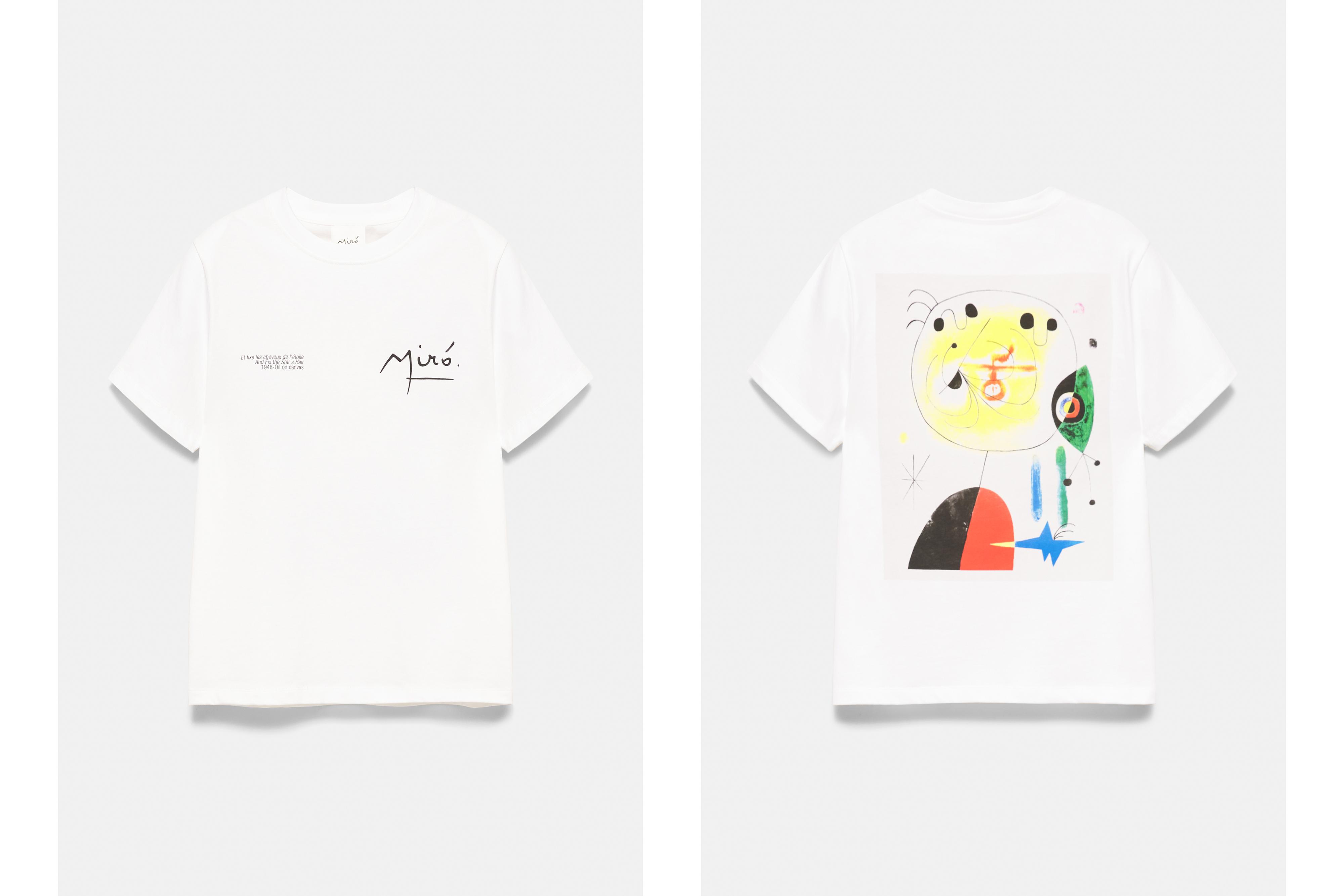 Joan Miró short sleeve T-shirt — White