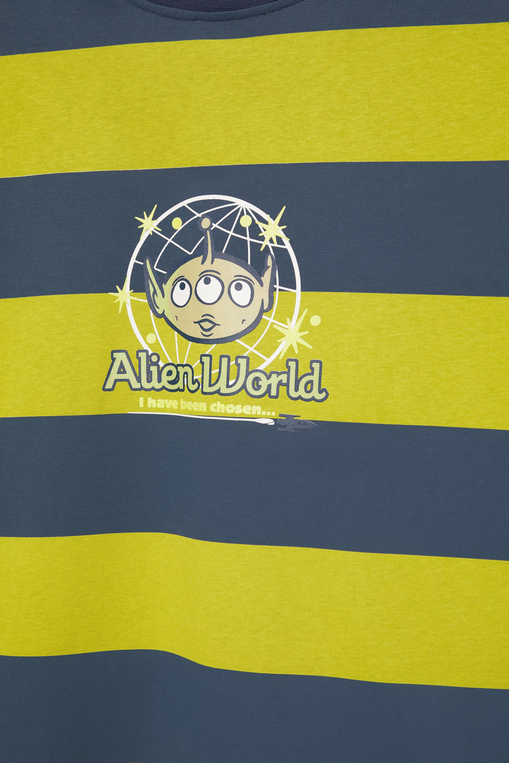 Toy Story striped T-shirt — Lime