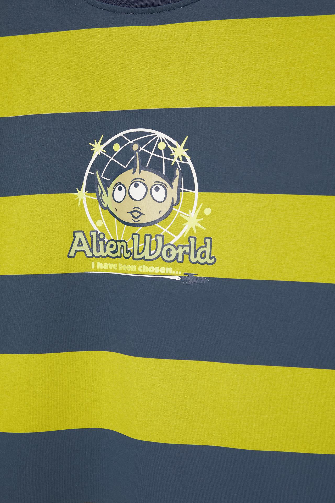 Toy Story striped T-shirt — Lime