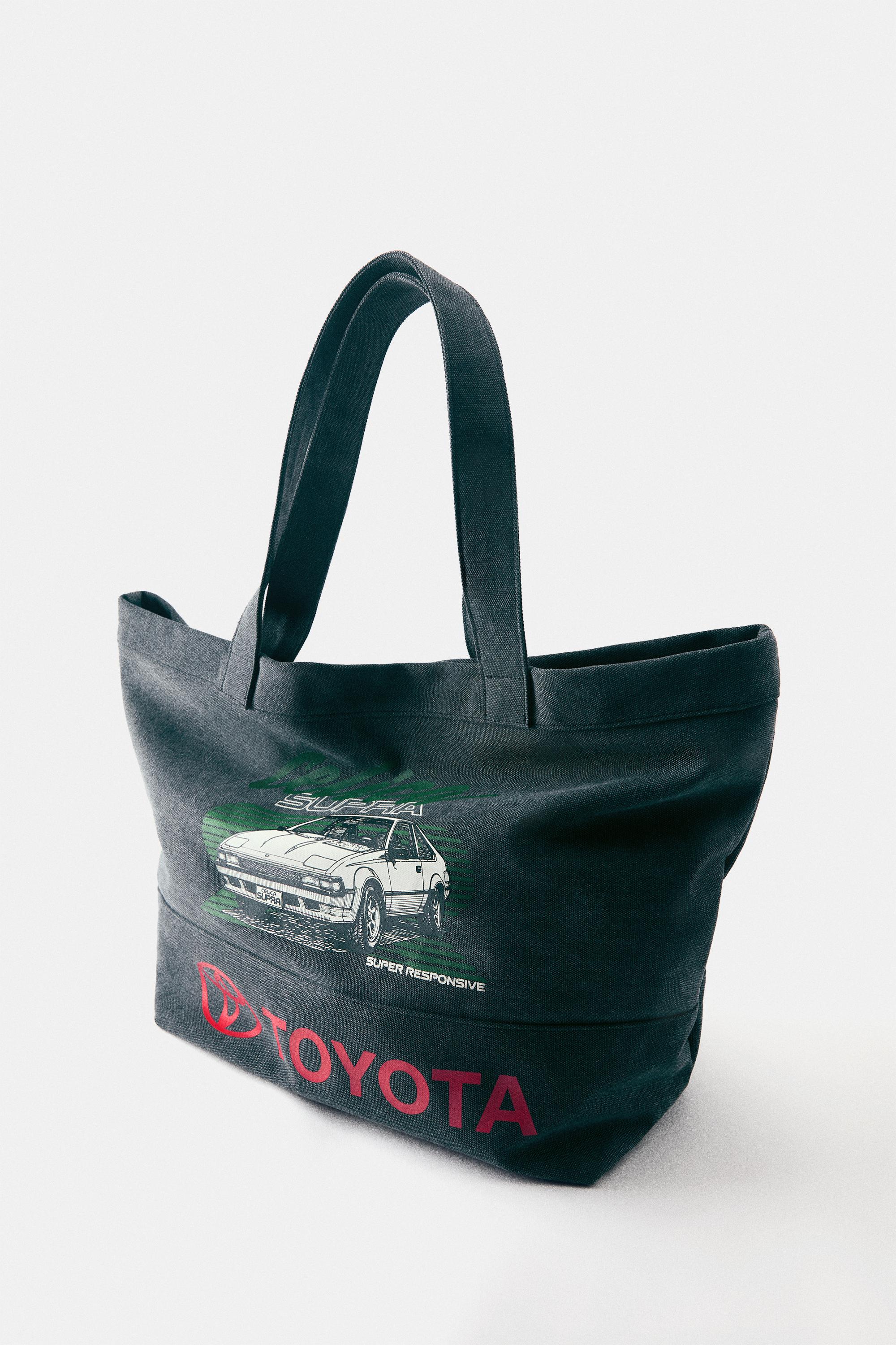 Toyota canvas shopper bag — Charcoal
