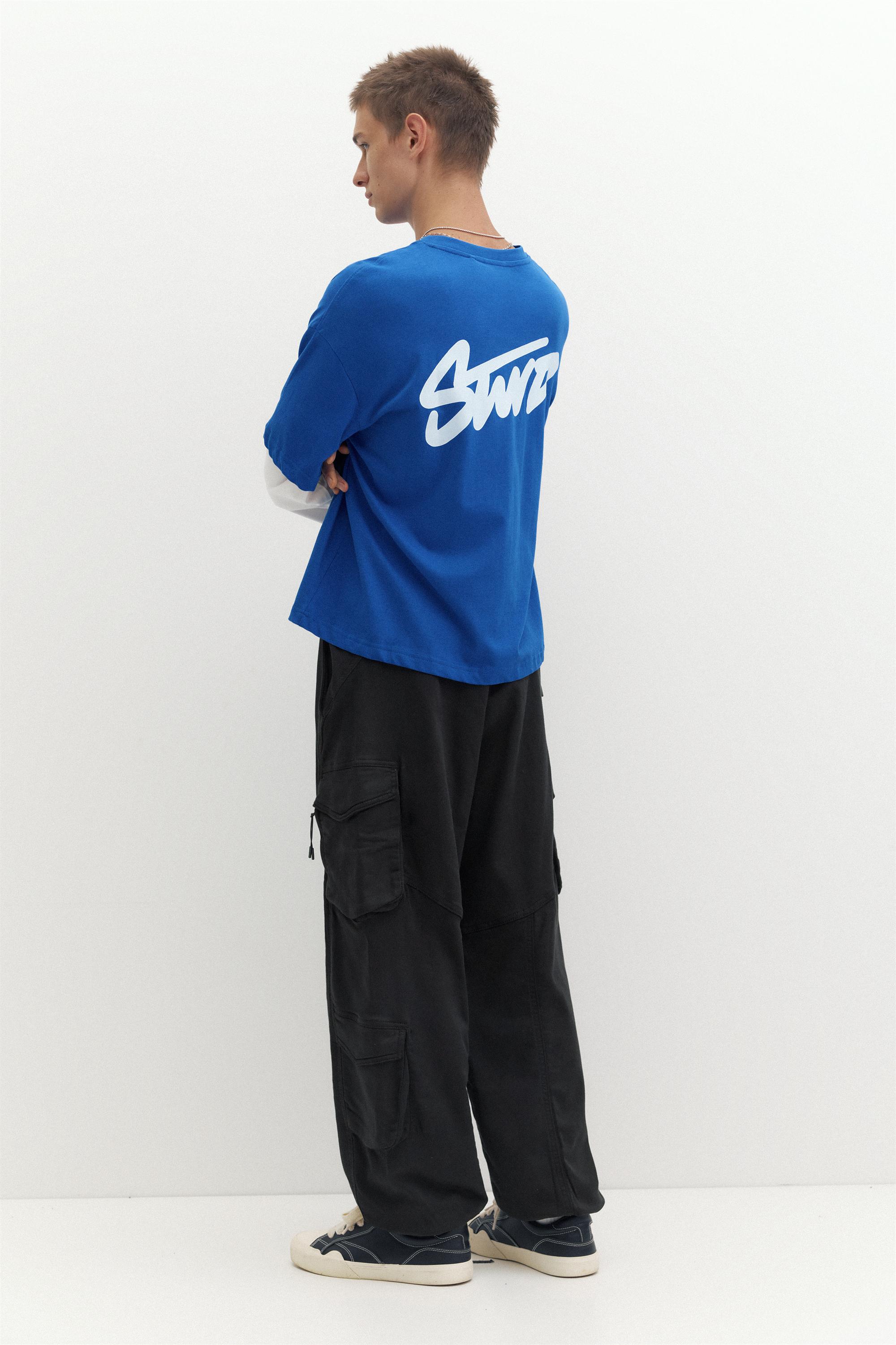 Multi-pocket joggers — Black
