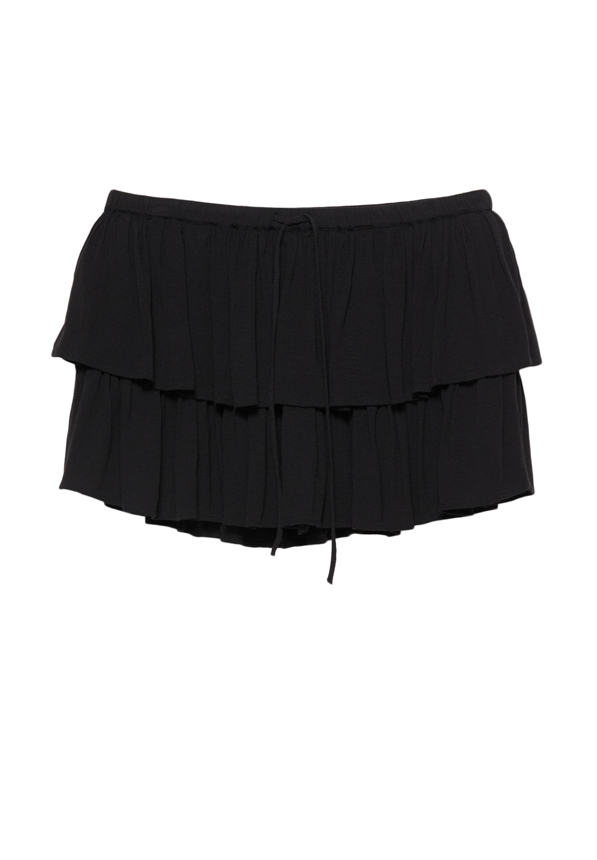 Volanlı şort etek - Görsel 45