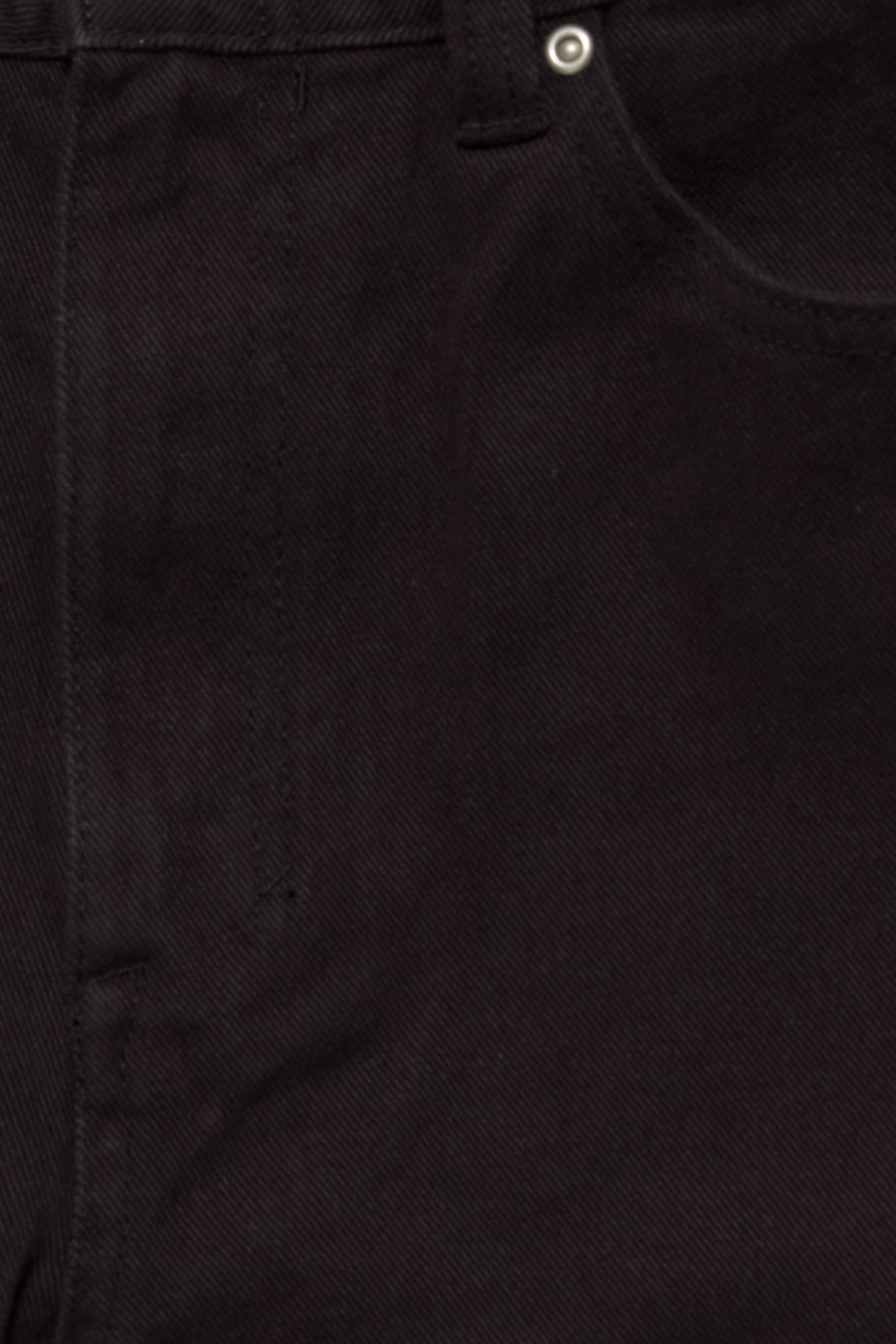Straight-leg trousers — Black