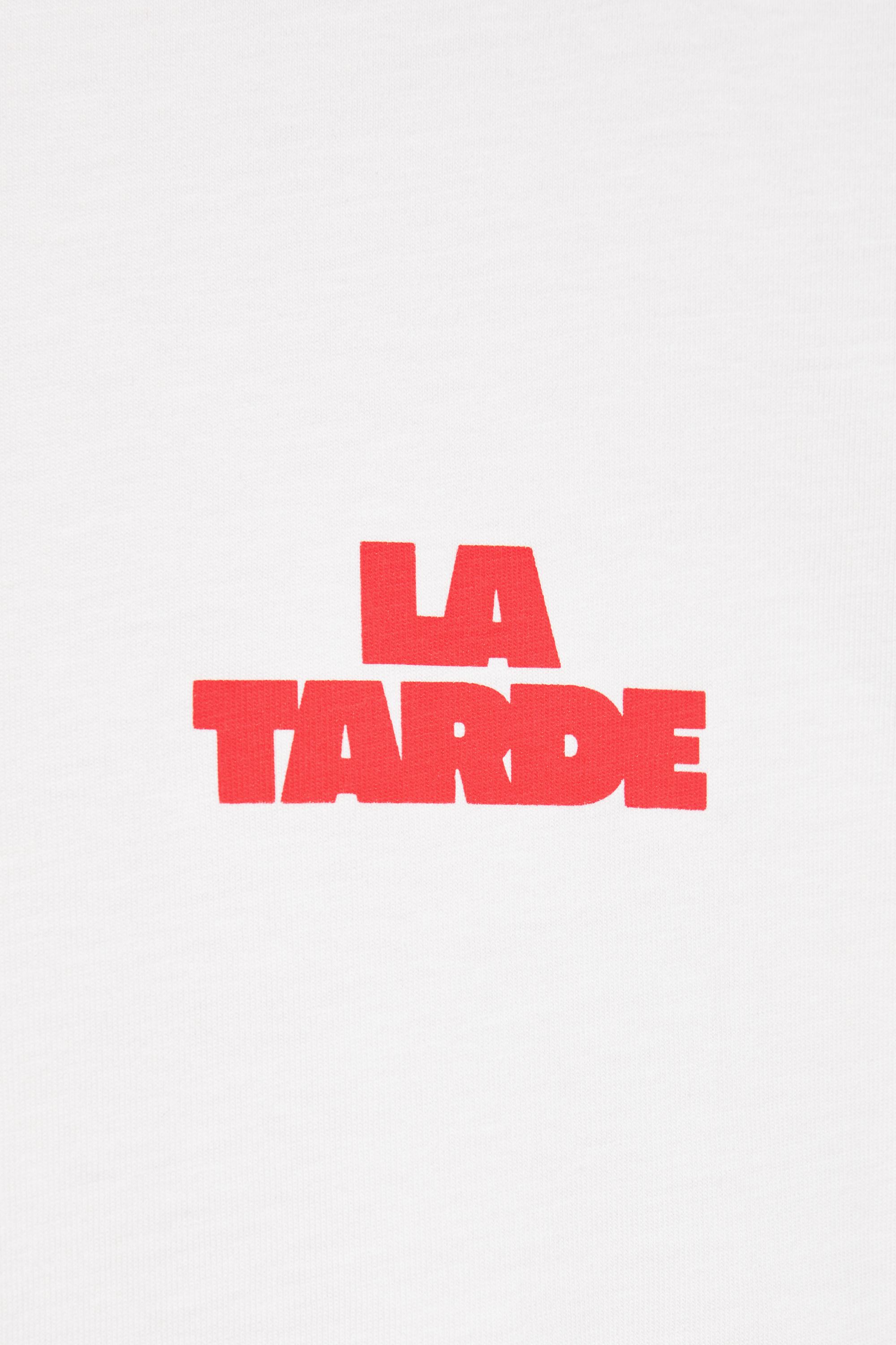 La Tarde graphic T-shirt — White