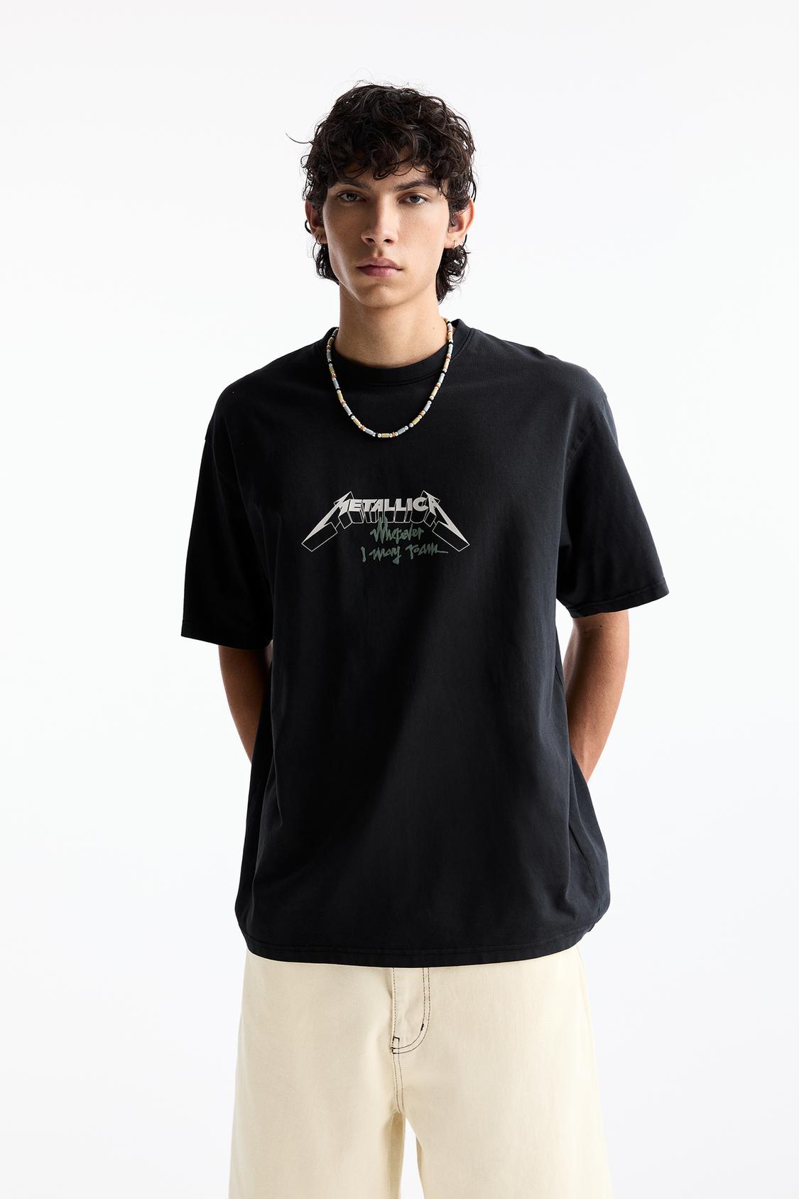 Shirt Metallica - PULL&BEAR
