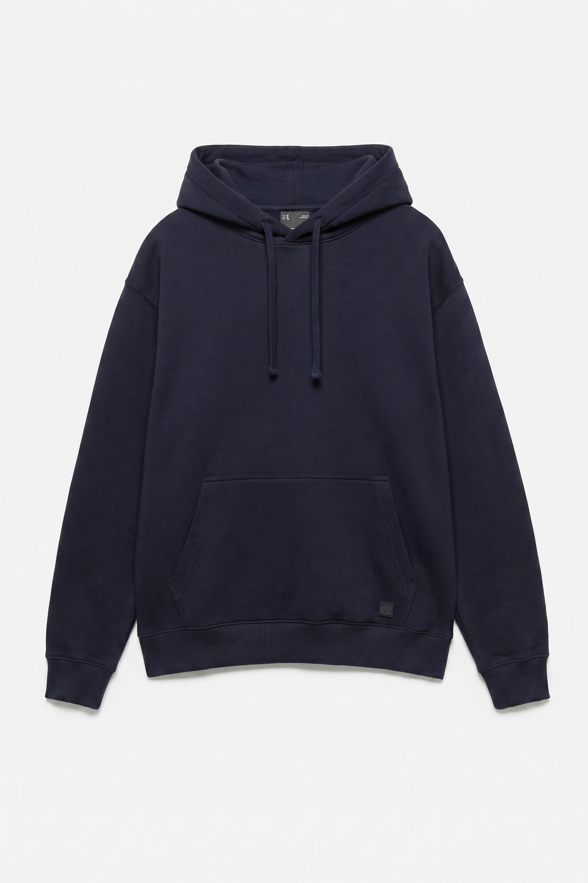 Basic hoodie — Navy