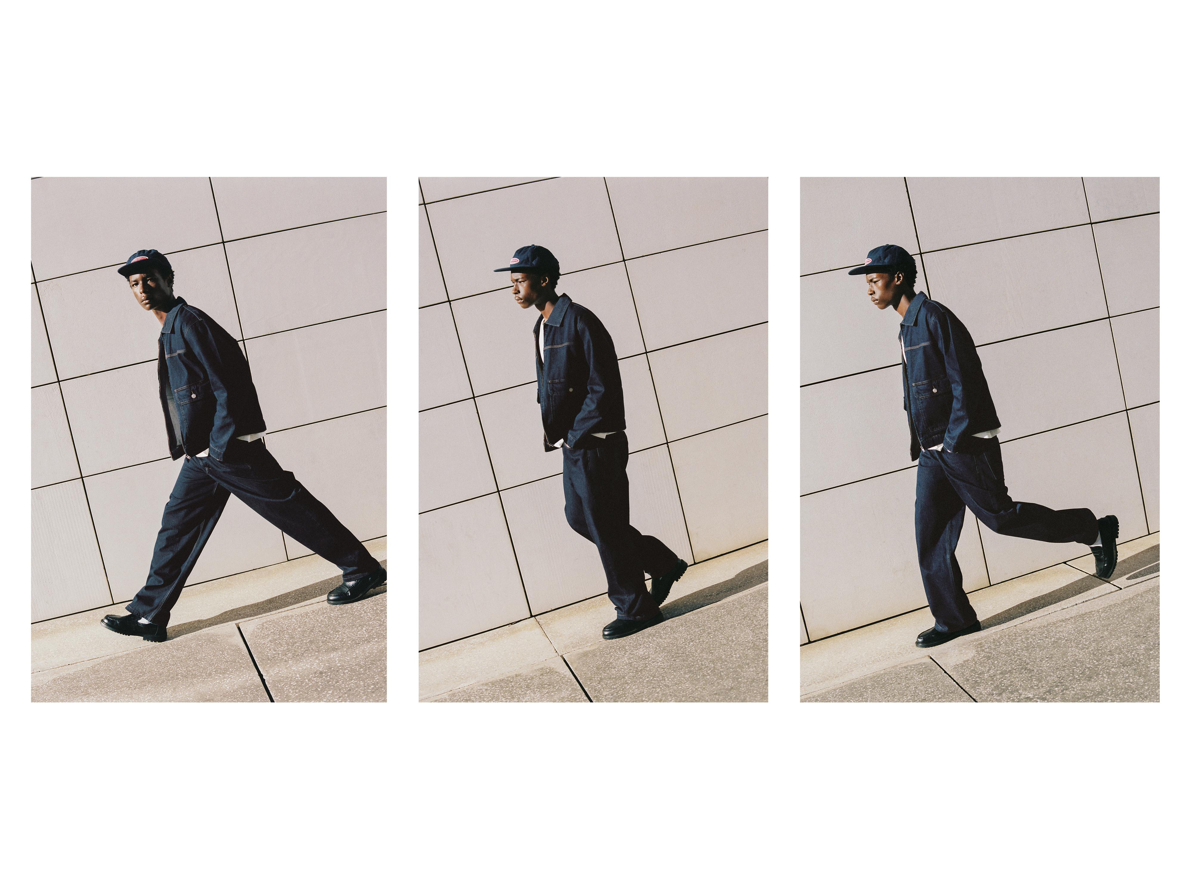 Relaxed fit jeans — Navy