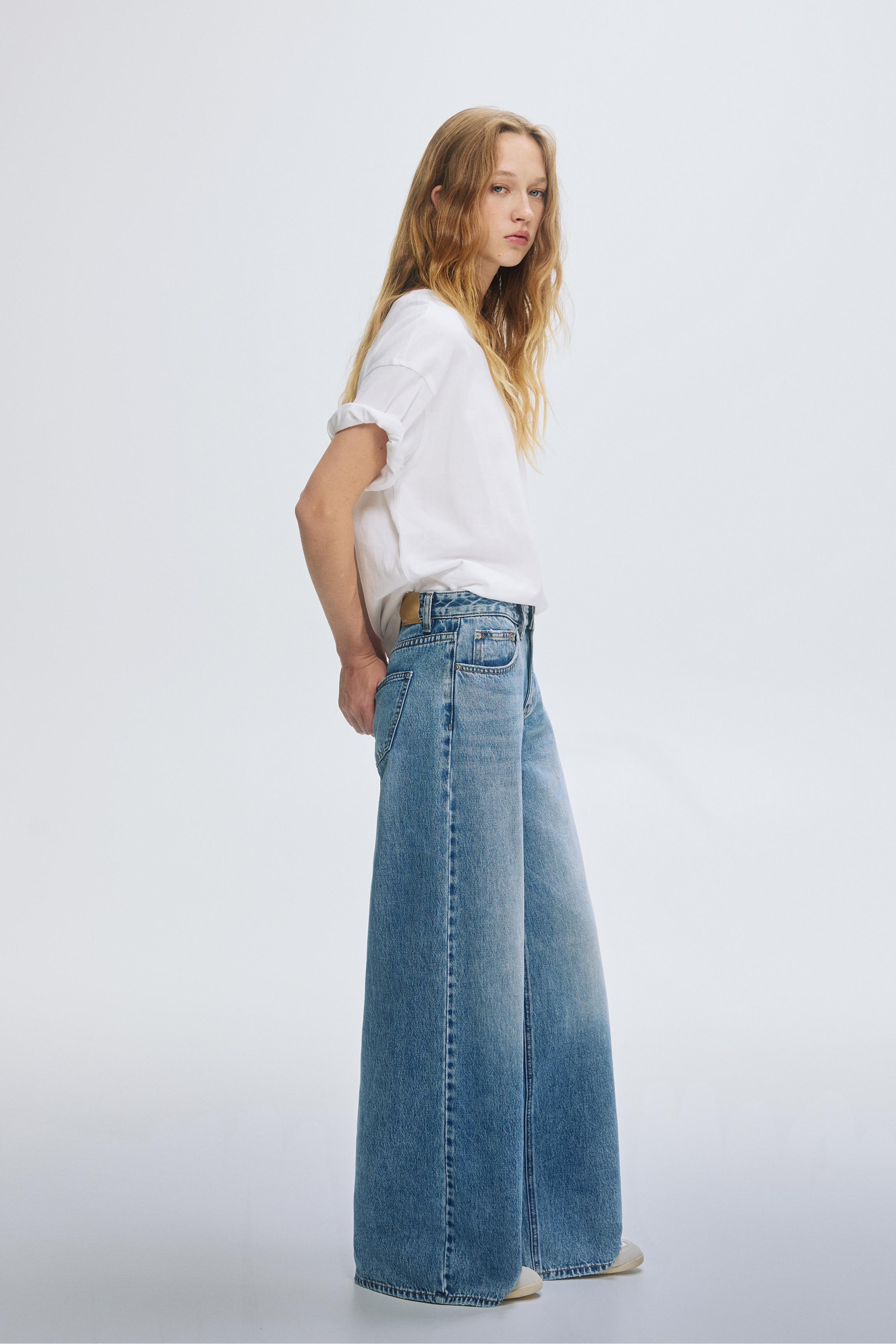 Oversize baggy jeans — Dark blue