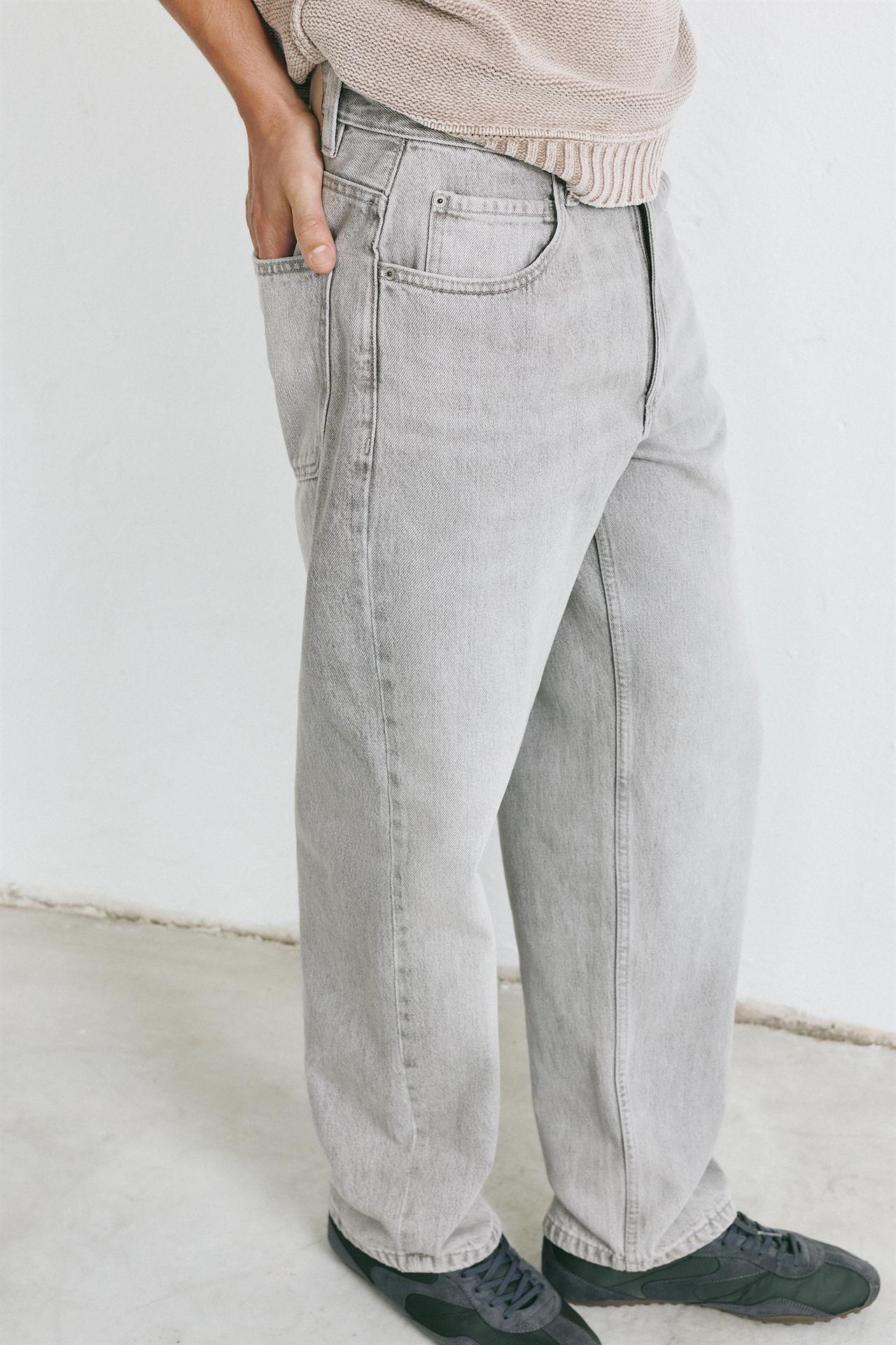 Baggy jeans — Dark grey