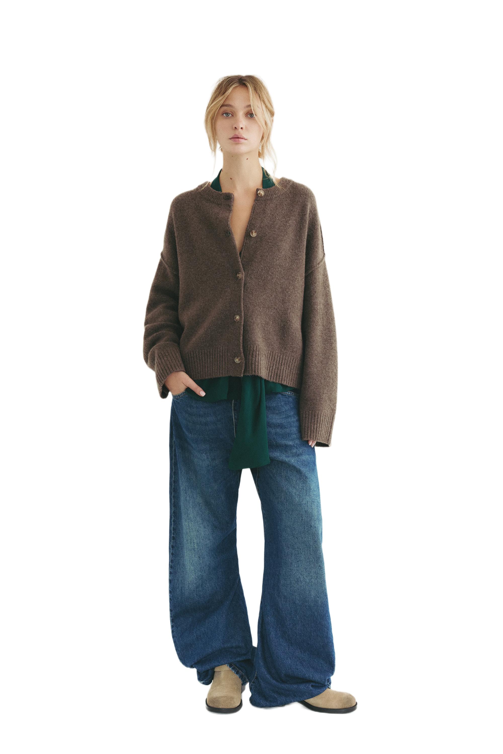 Yumuşak örgü hırka - Görsel 82