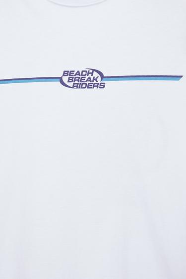 STWD beach graphic T-shirt — Off white 8