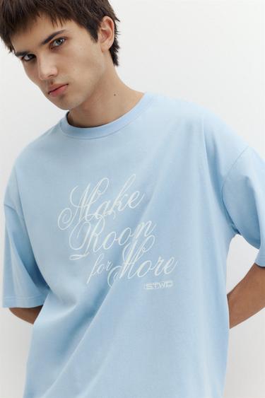 STWD graphic T-shirt — Pale blue 3