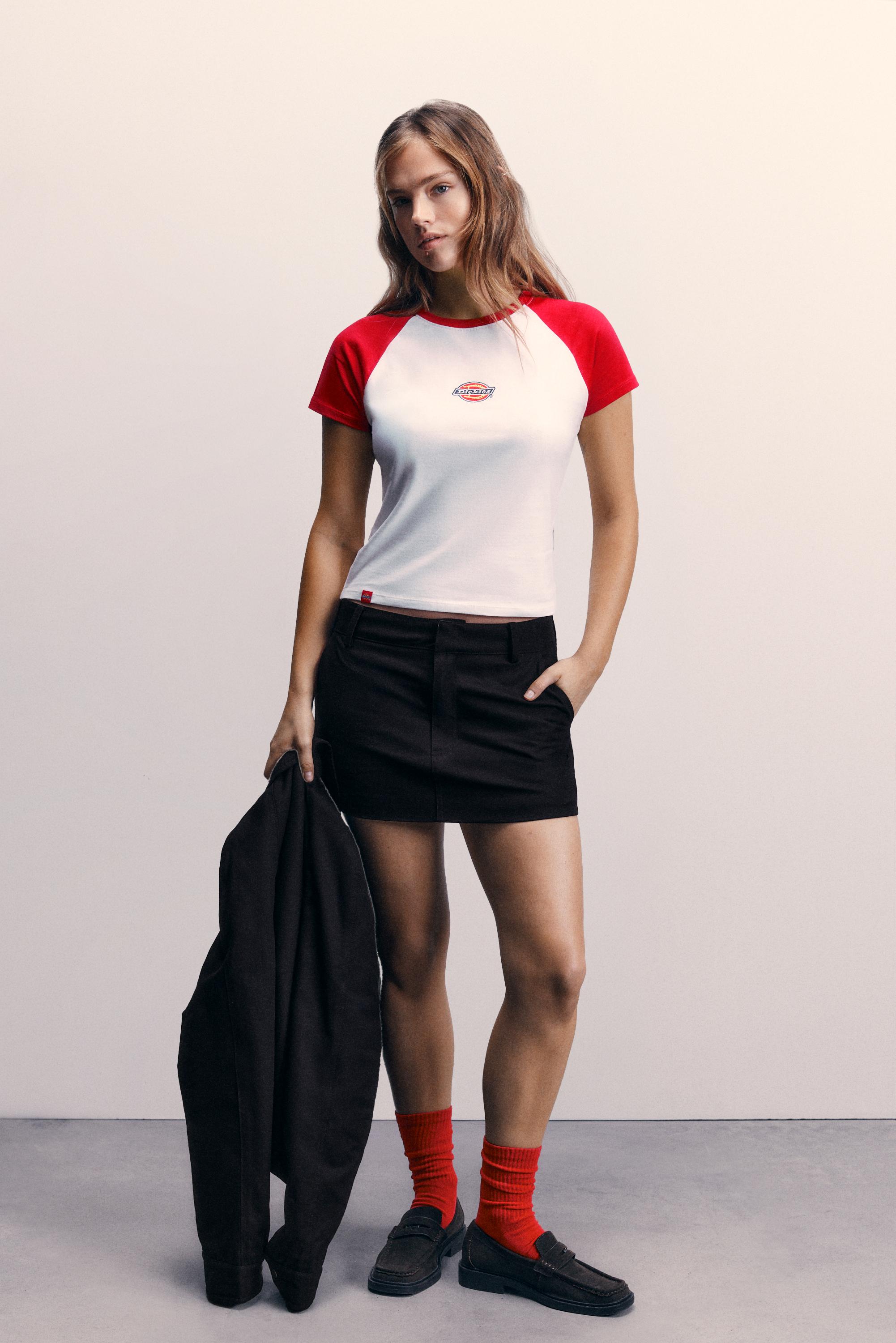 Camiseta manga contraste Dickies
