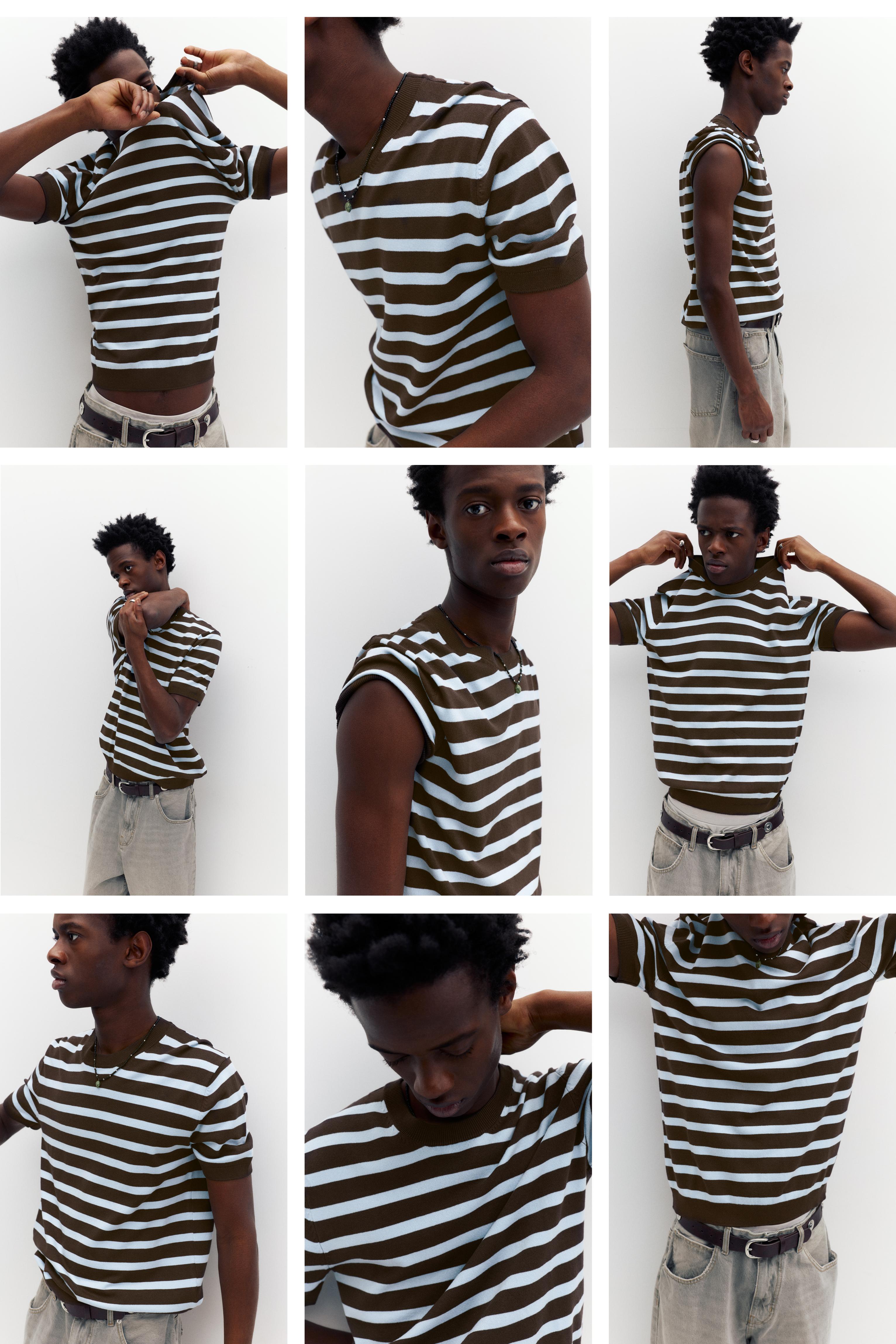 Kısa kollu süveter - Görsel 48