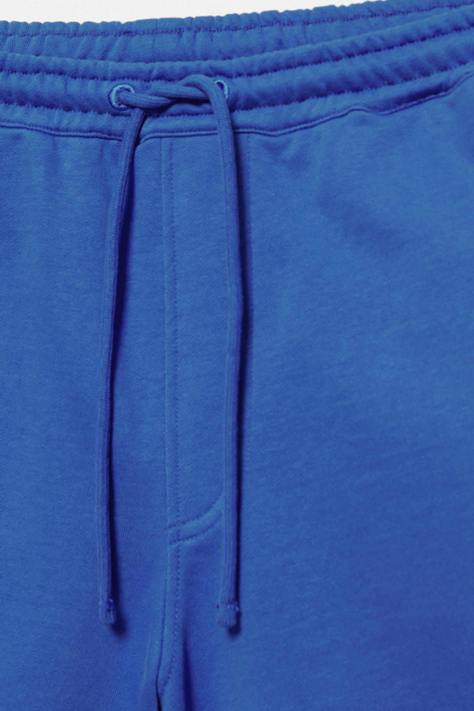 Yacht Club Bermuda sweat shorts — Deep blue