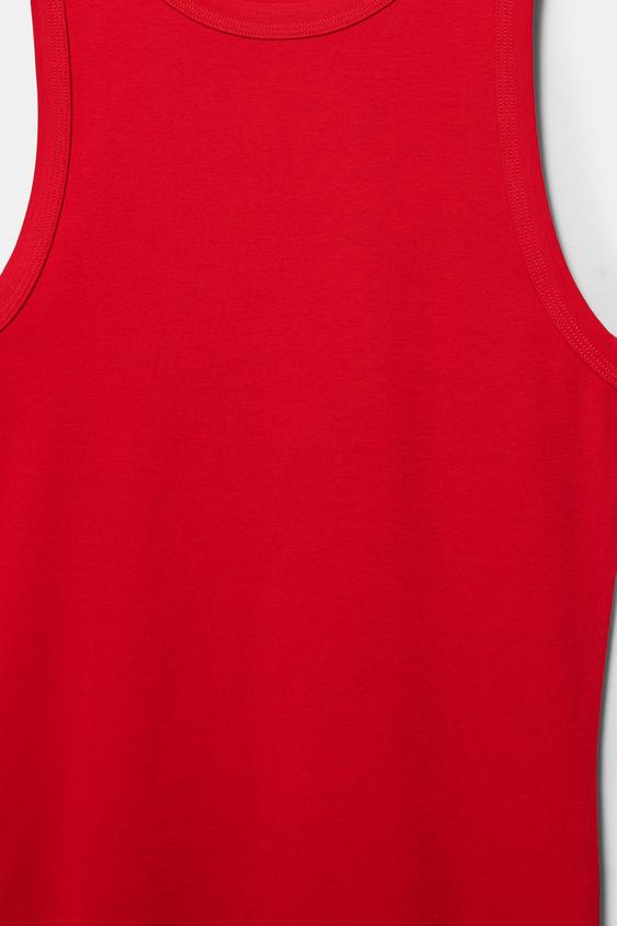 Tank top z okrągłym dekoltem