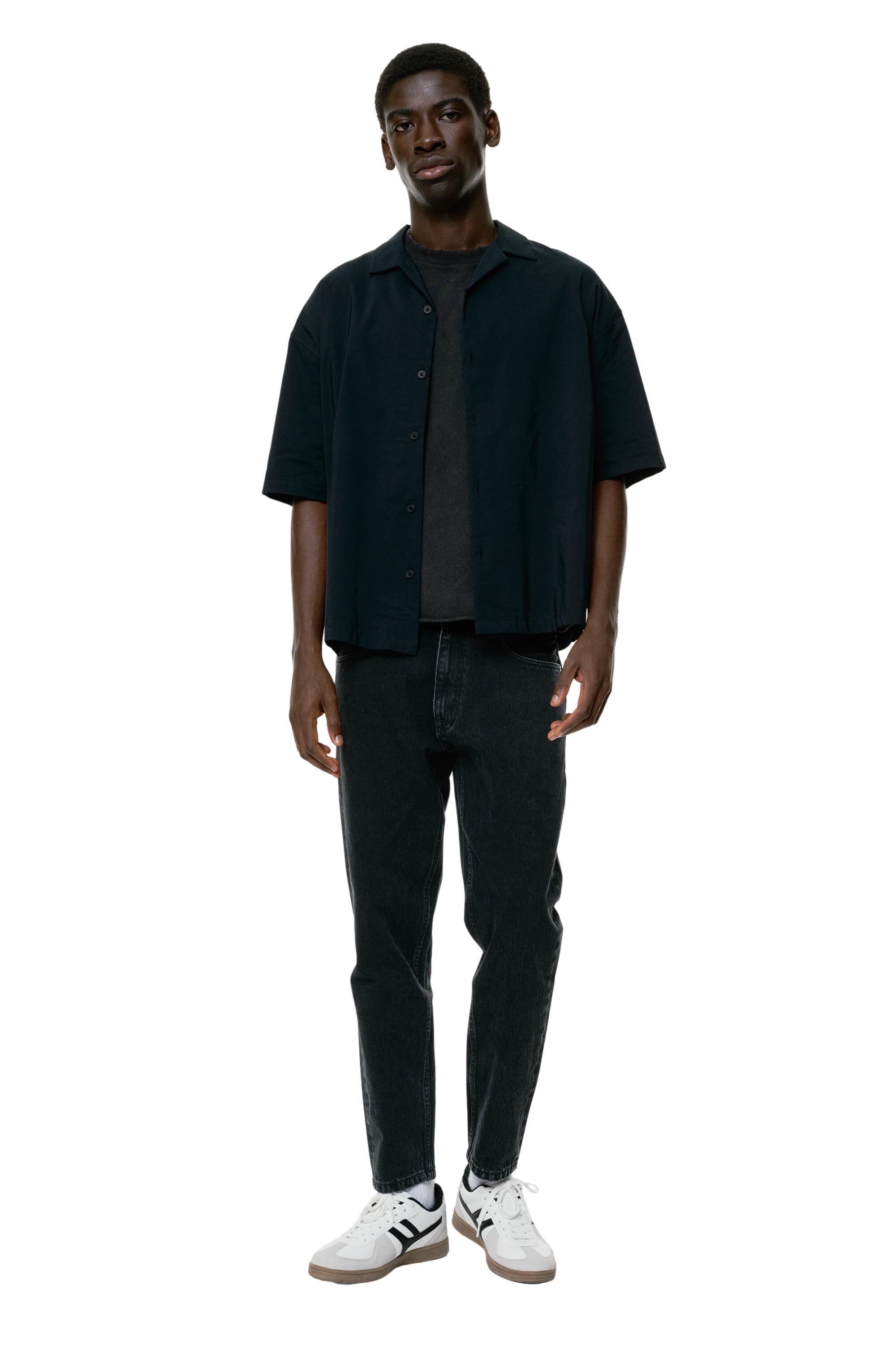 Standard jeans — Faded black