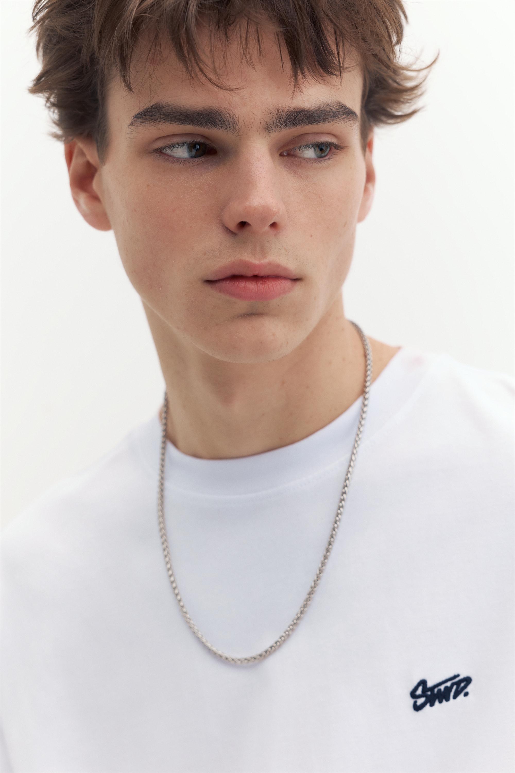 STWD logo boxy T-shirt — White