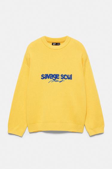 STWD graphic jumper — Yellow 6