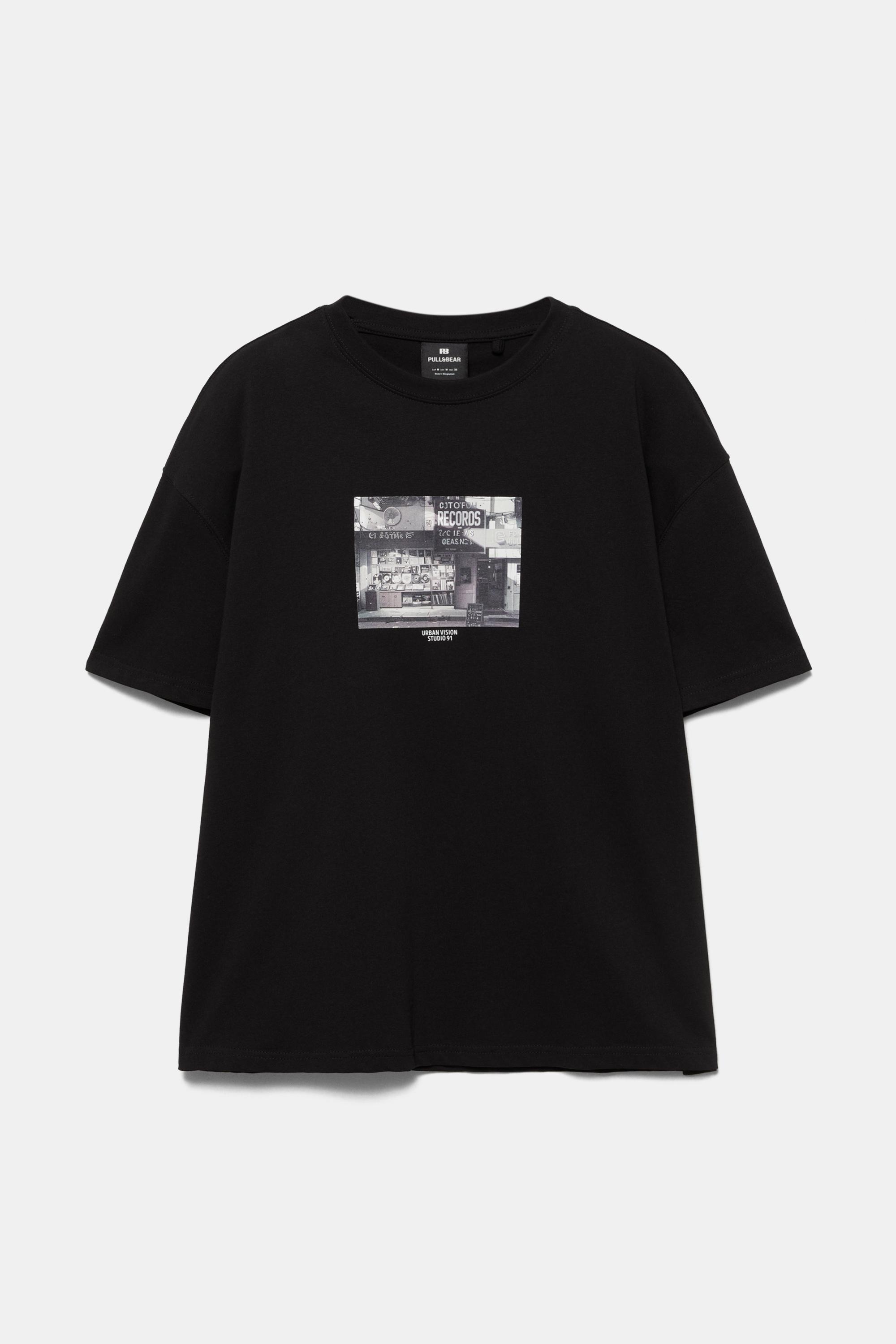 Urban Vision grafikli t-shirt - Görsel 2