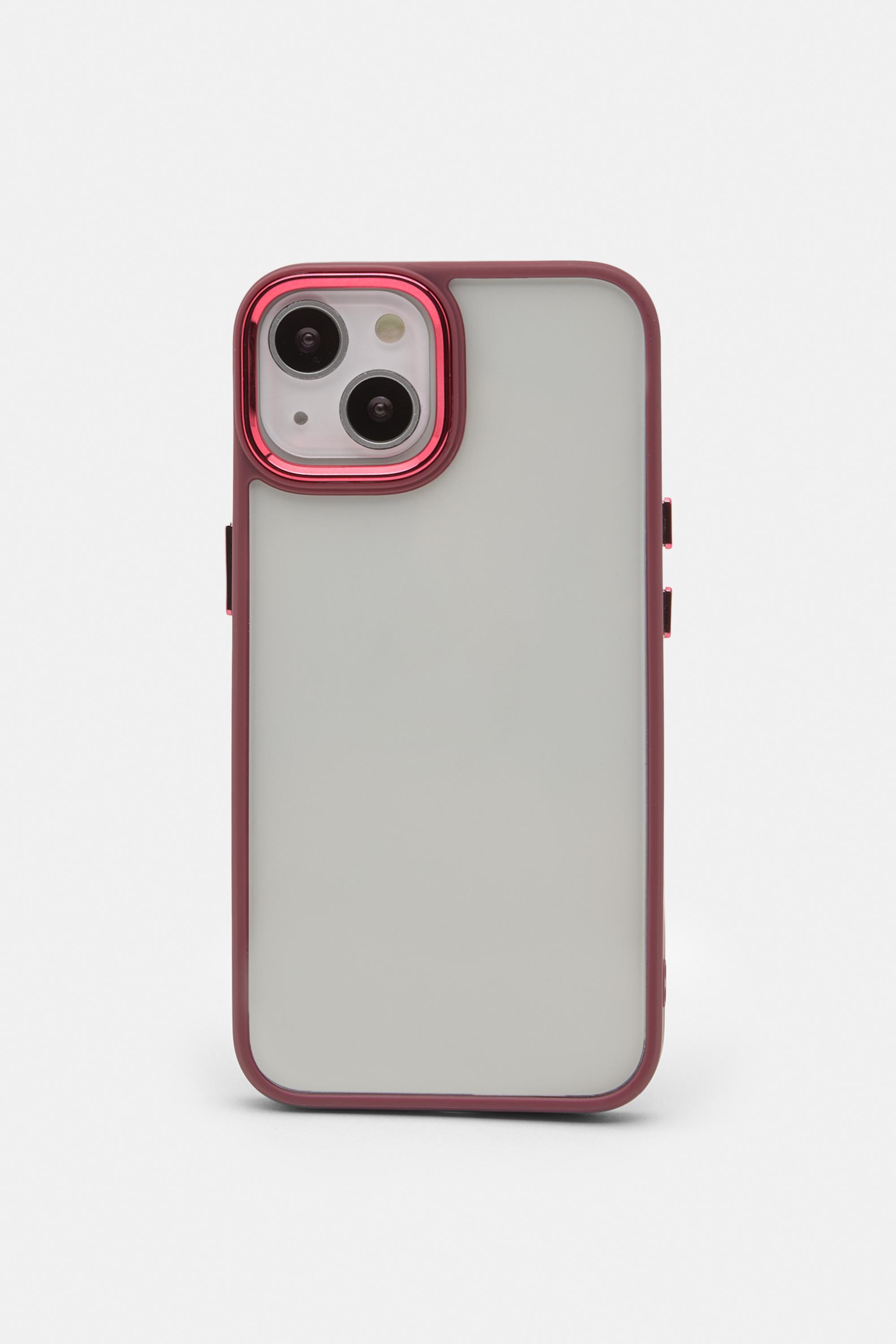 Cover Iphone Trasparente A Contrasto