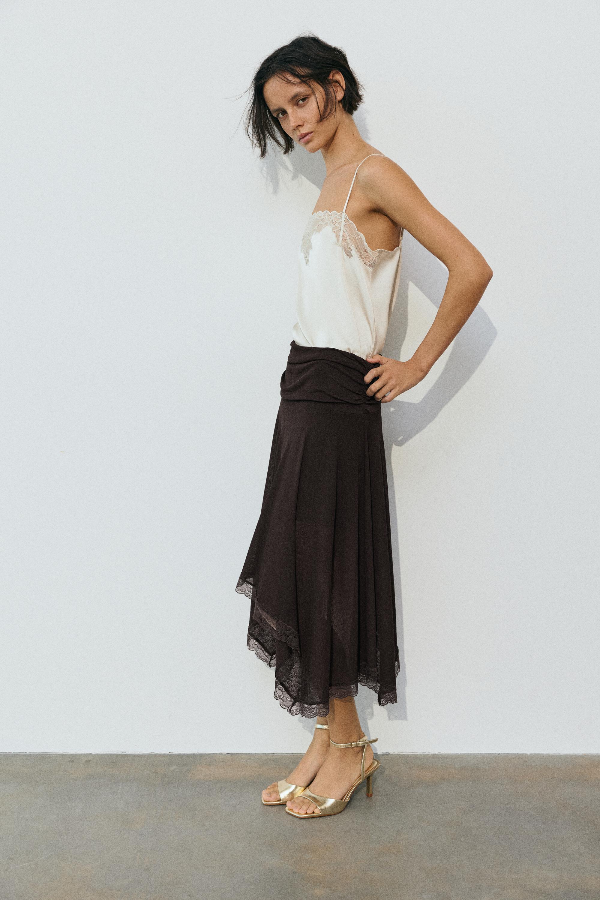 Metalik topuklu sandalet - Görsel 12