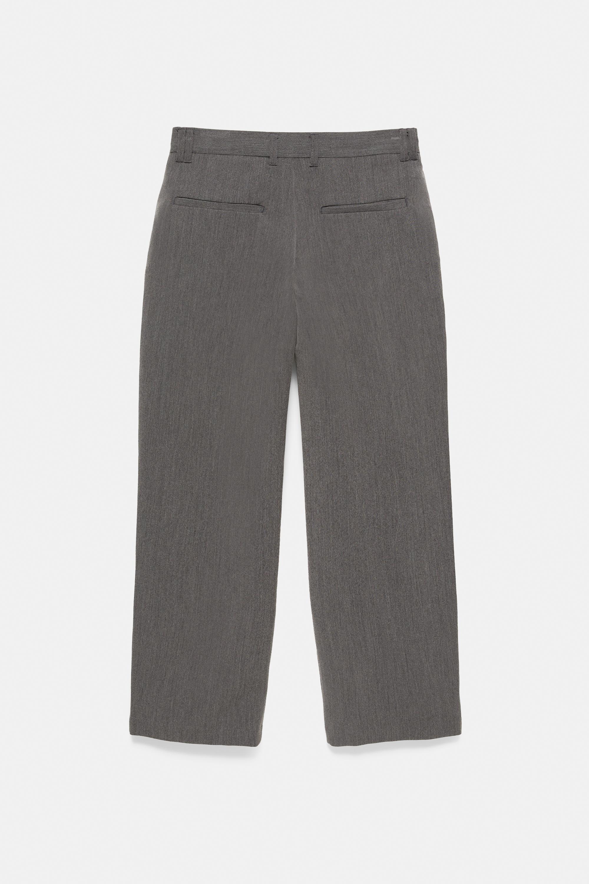 Pull&Bear Düz kesim tailored fit pantolon