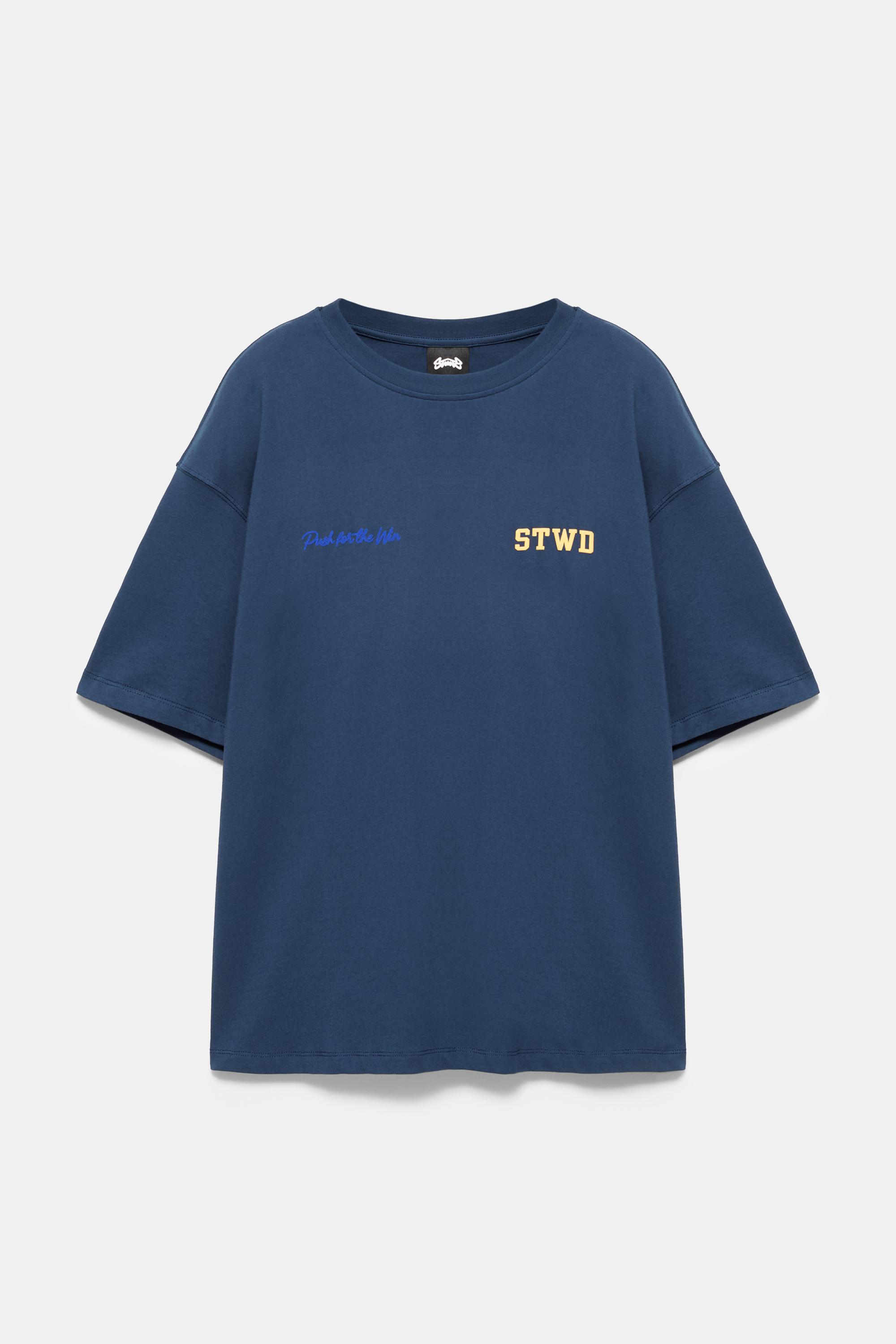 STWD bear T-shirt — Blue