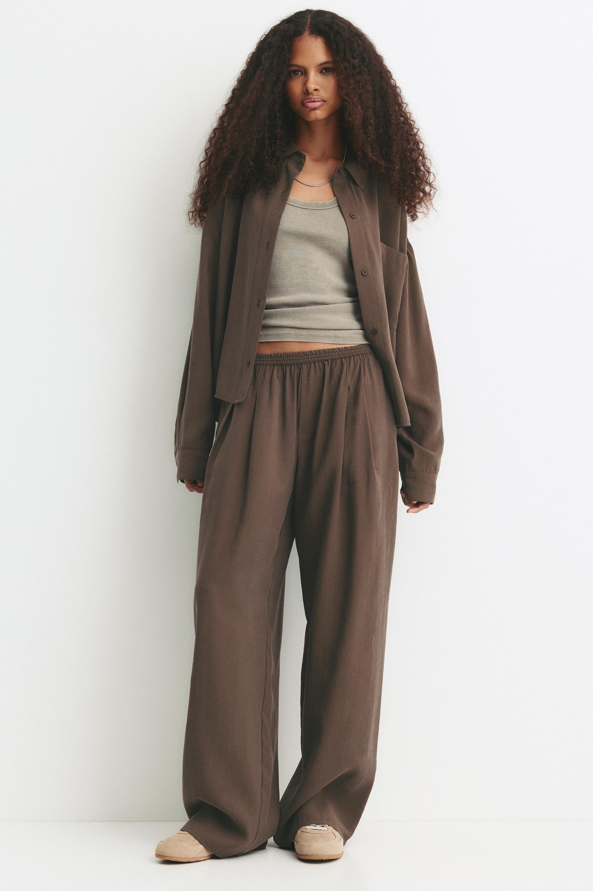 Anzughose Mit Bundfalten