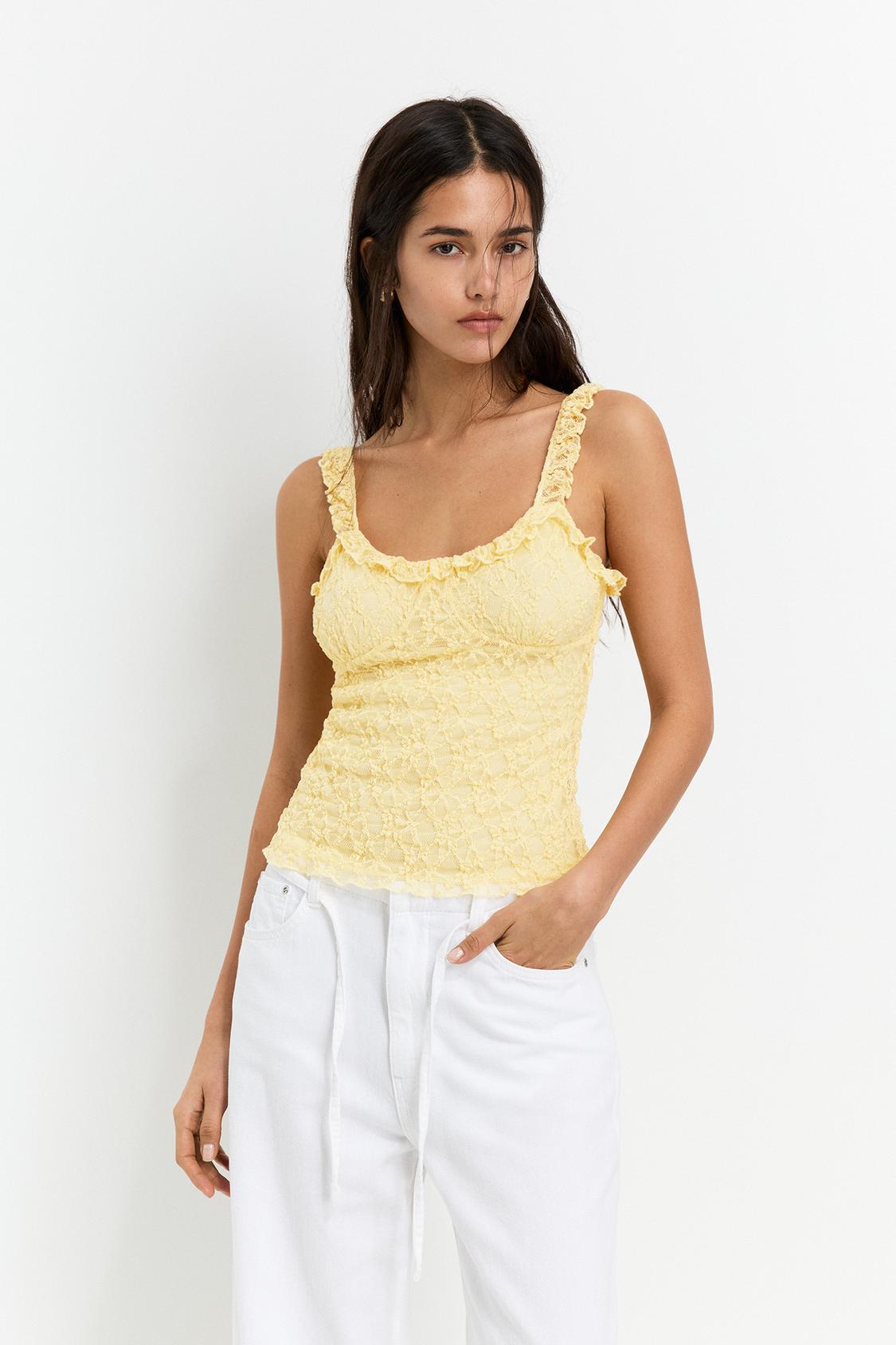 Strappy lace top pull&bear - Main Image